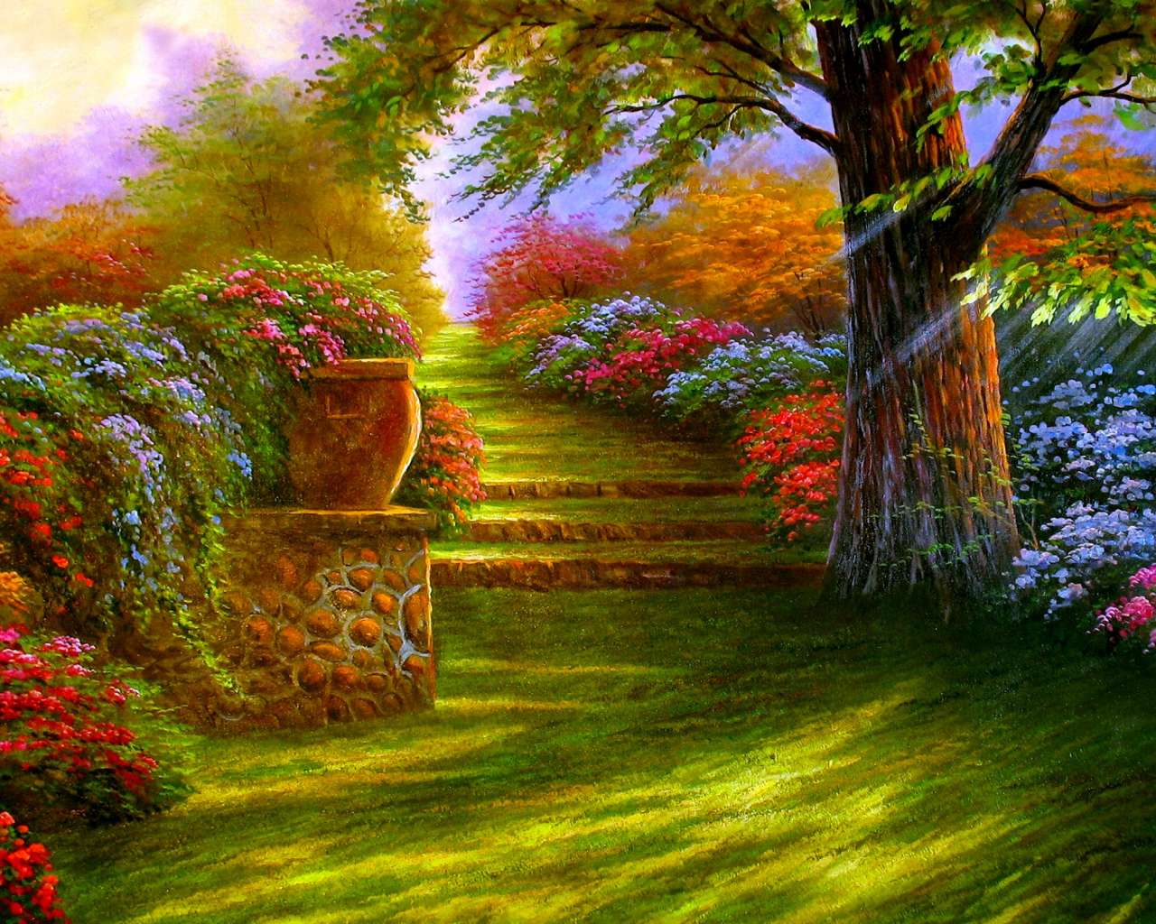 Magic Garden Wallpapers