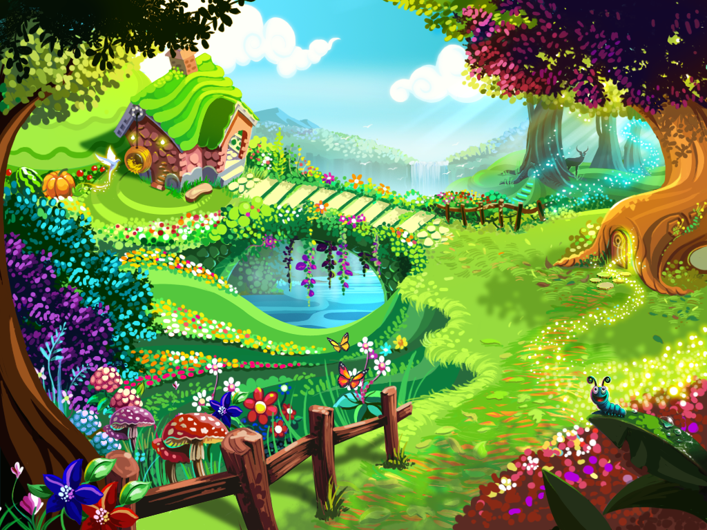 Magical Fairy Landscapes Wallpapers