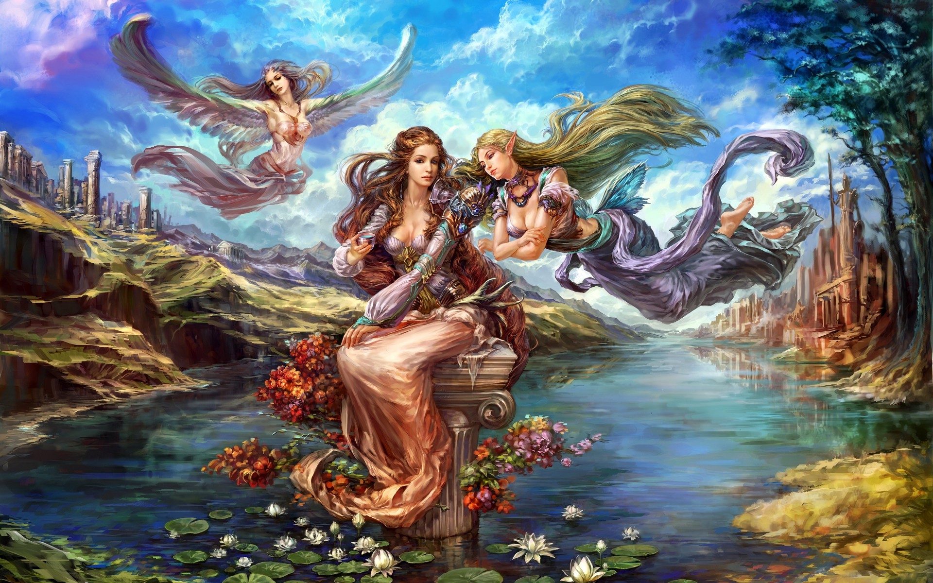 Magical Fairy Landscapes Wallpapers