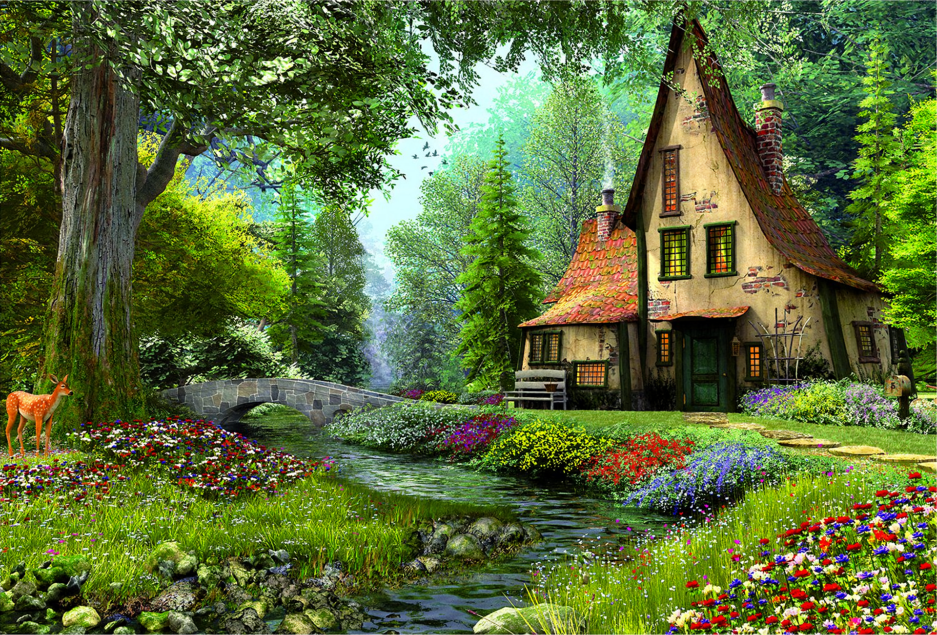 Magical Fairy Landscapes Wallpapers