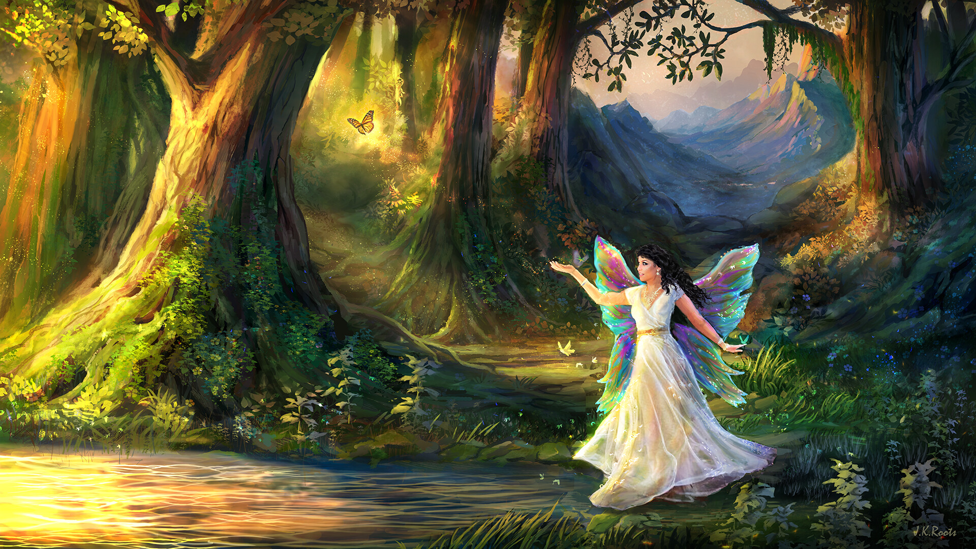 Magical Fairy Landscapes Wallpapers