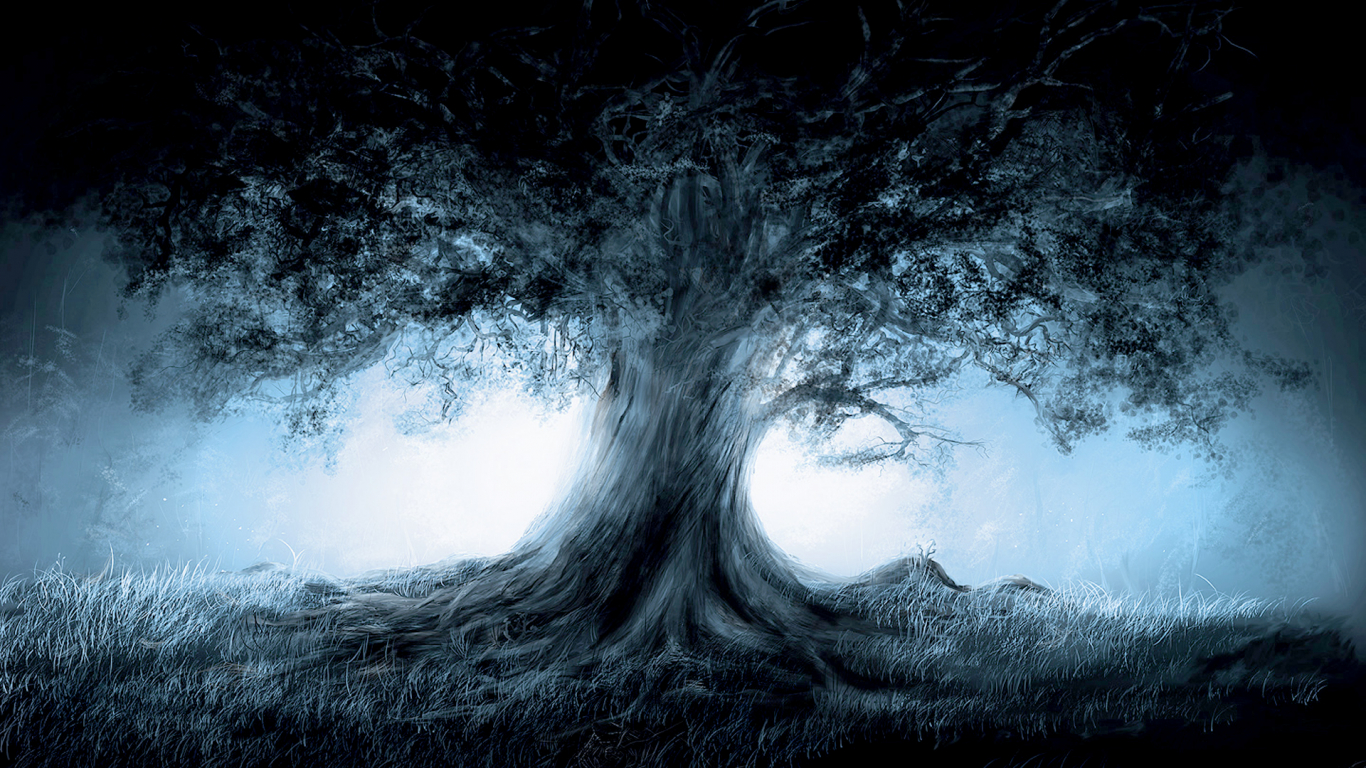 Magical Tree Art
 Wallpapers