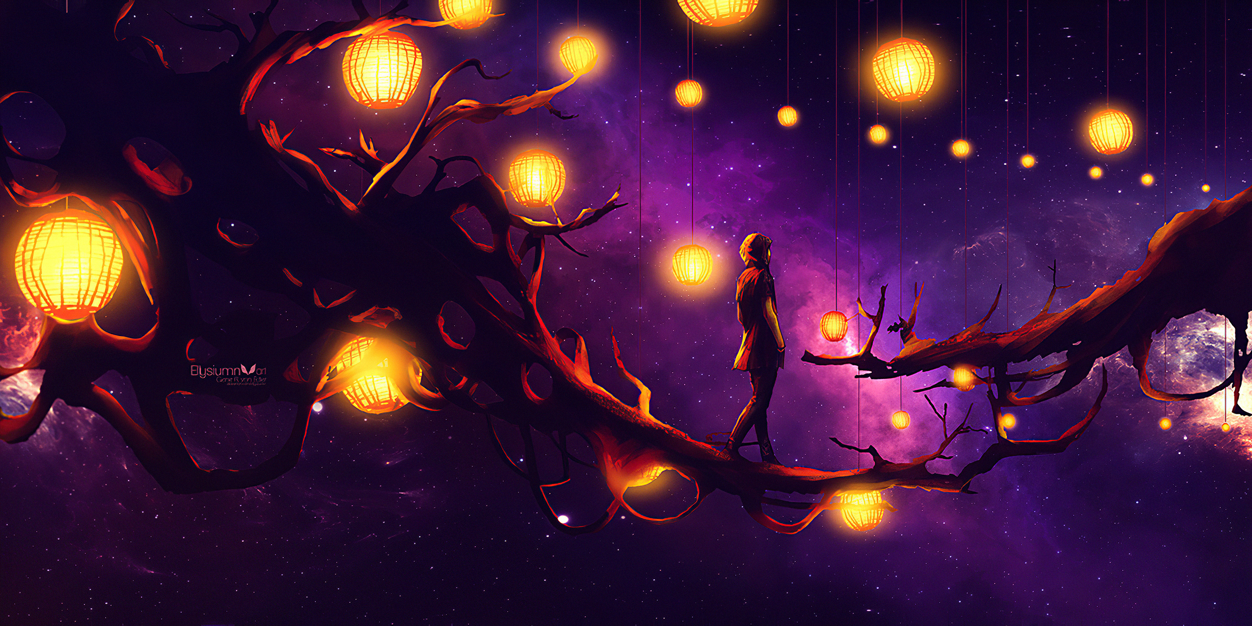 Magical Tree Art
 Wallpapers