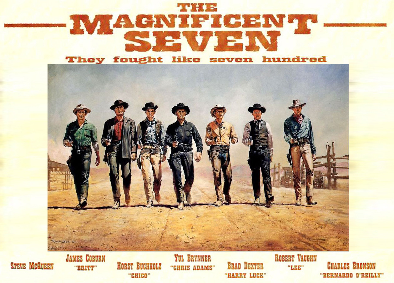 Magnificent Seven Dvd Cover Wallpapers