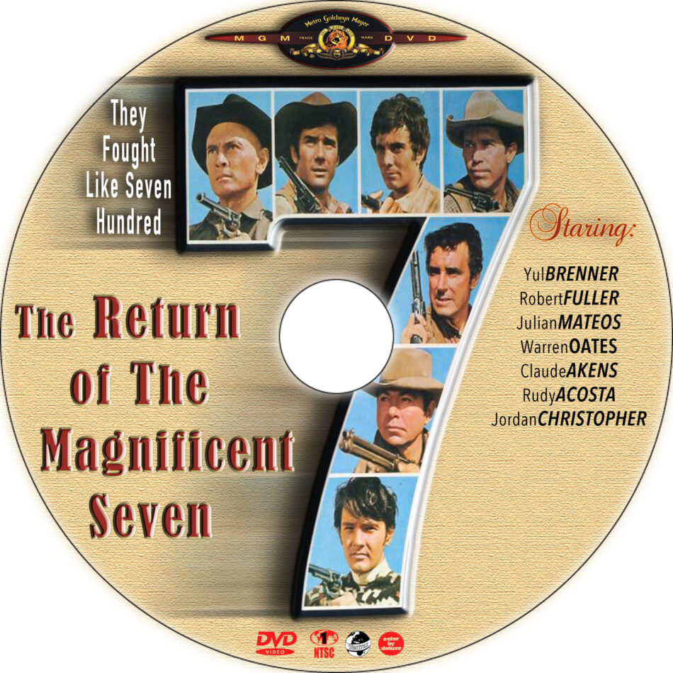 Magnificent Seven Dvd Cover Wallpapers