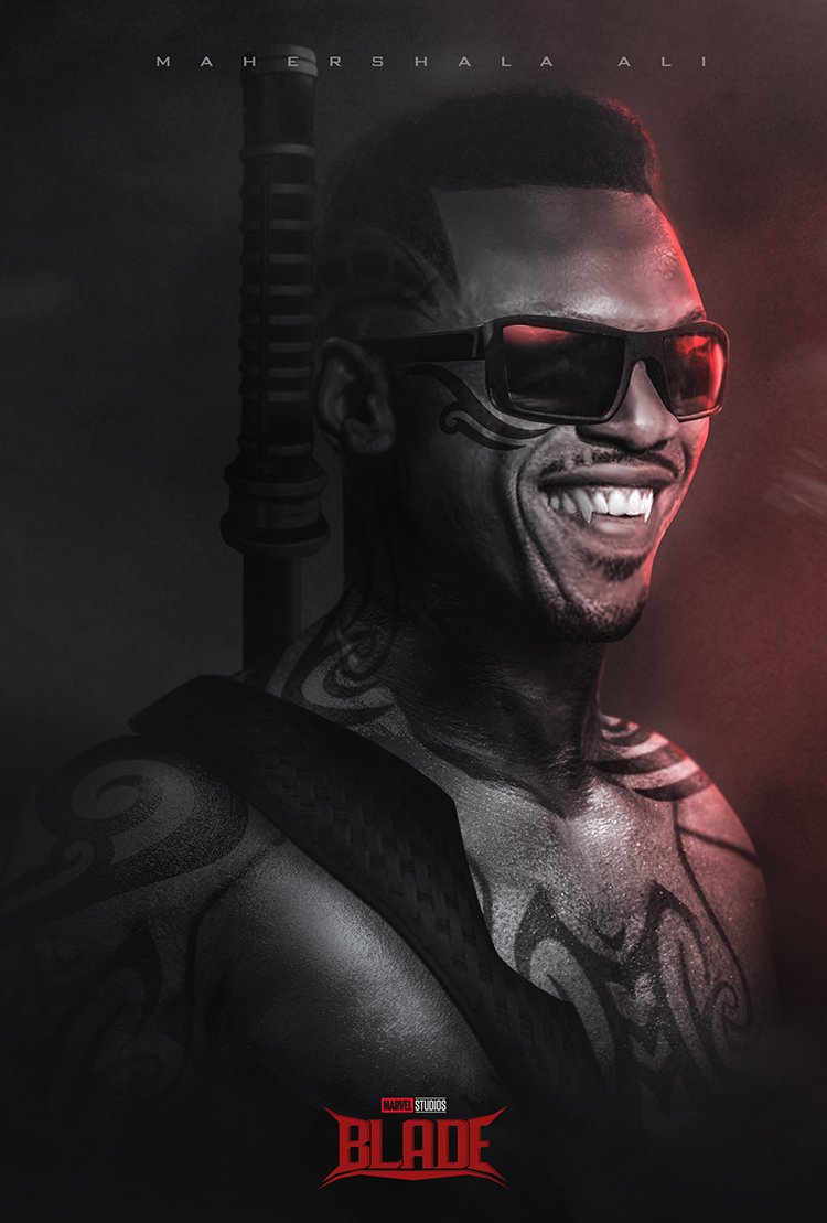 Mahershala Ali As Blade Fanart Wallpapers