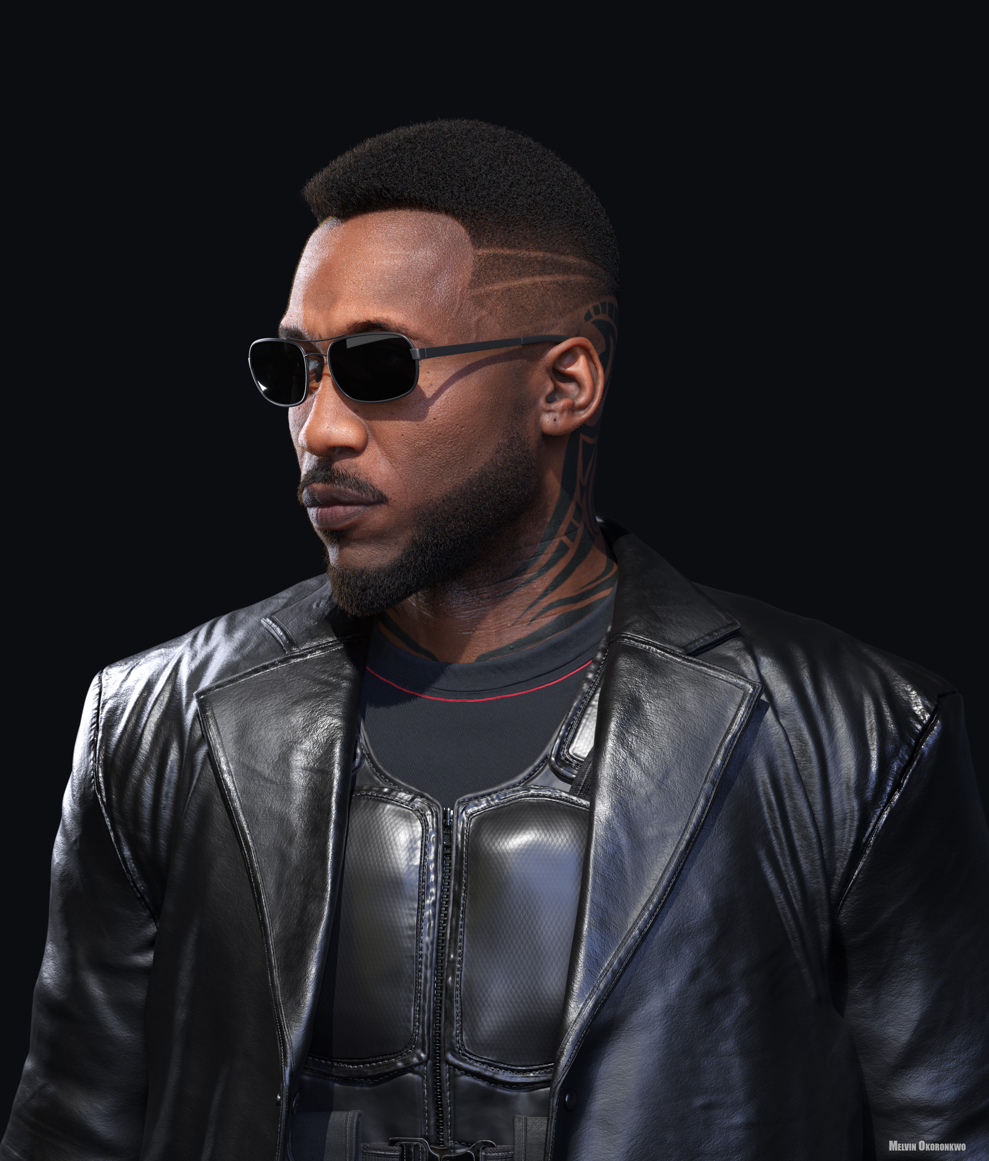 Mahershala Ali As Blade Fanart Wallpapers