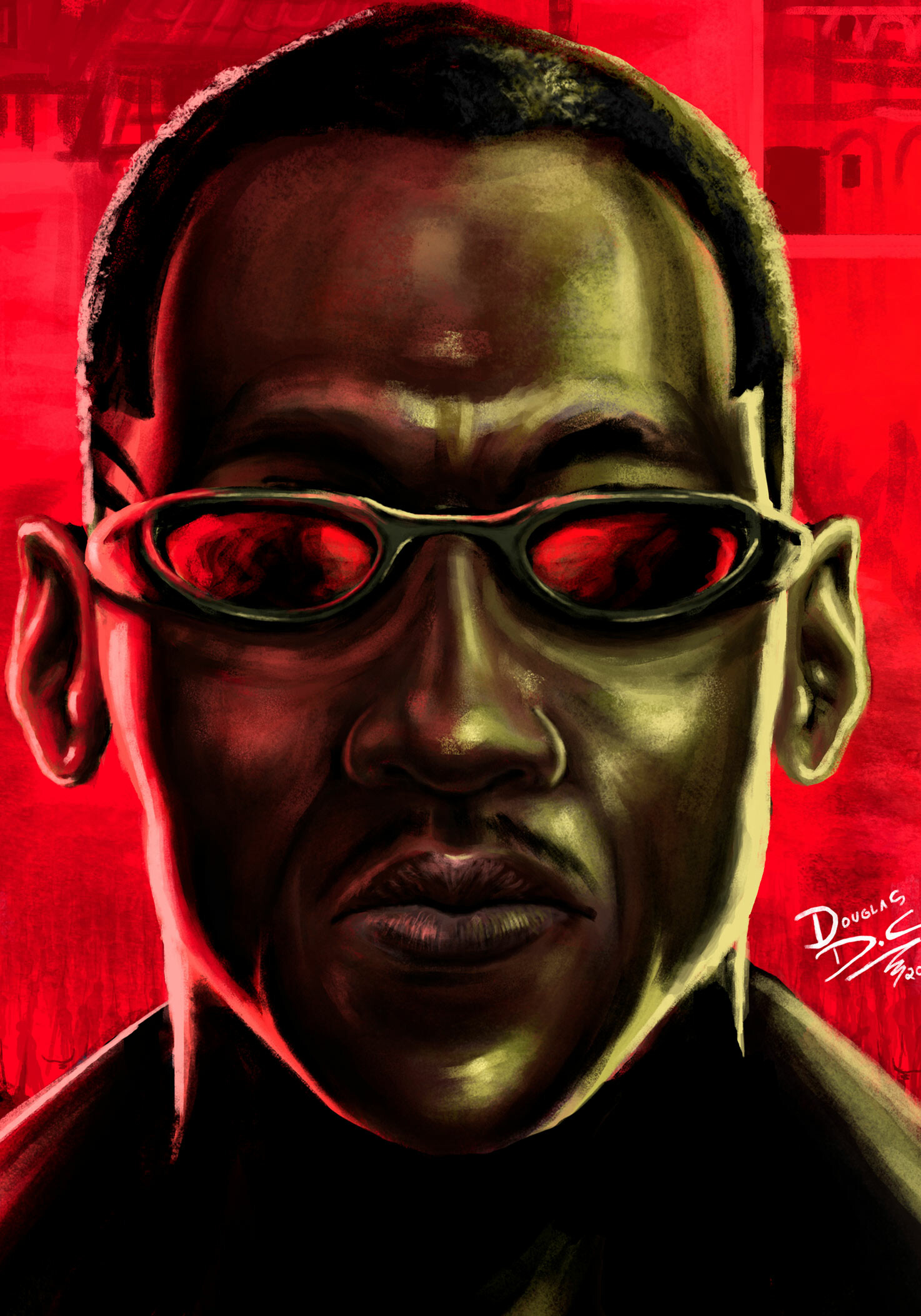 Mahershala Ali As Blade Fanart Wallpapers