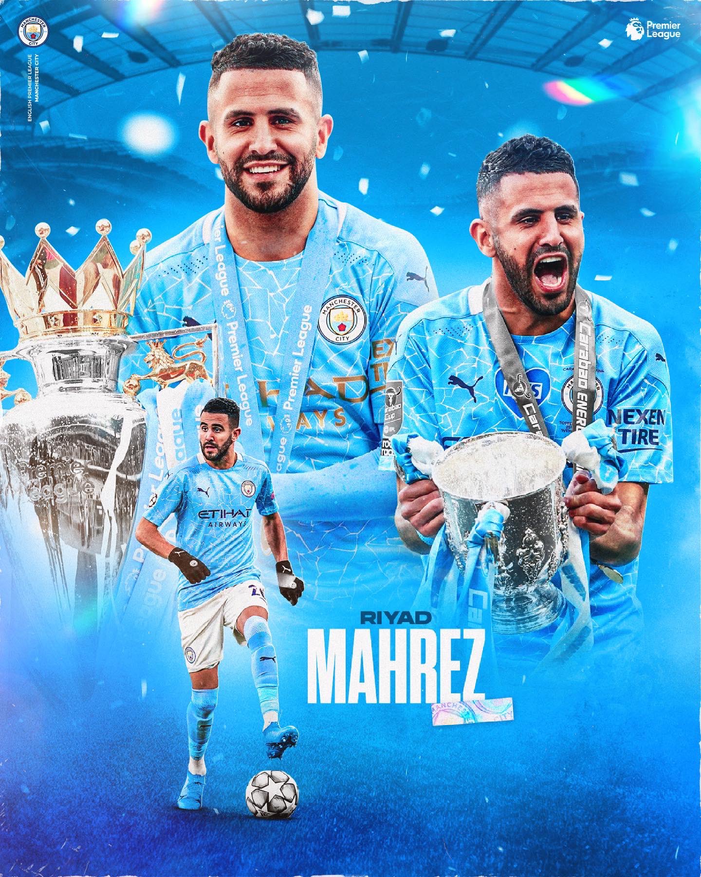 Mahrez Manchester City Wallpapers
