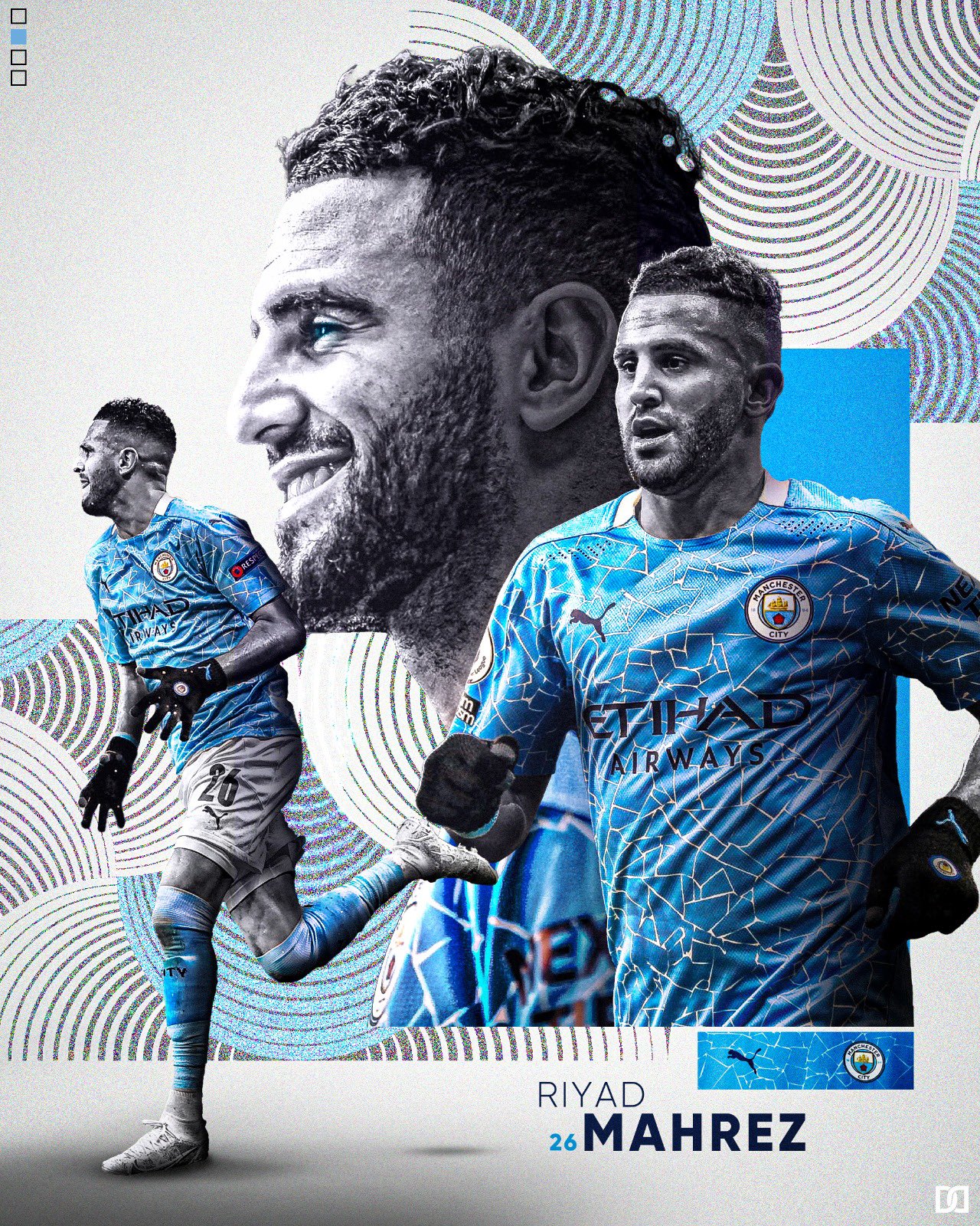 Mahrez Manchester City Wallpapers