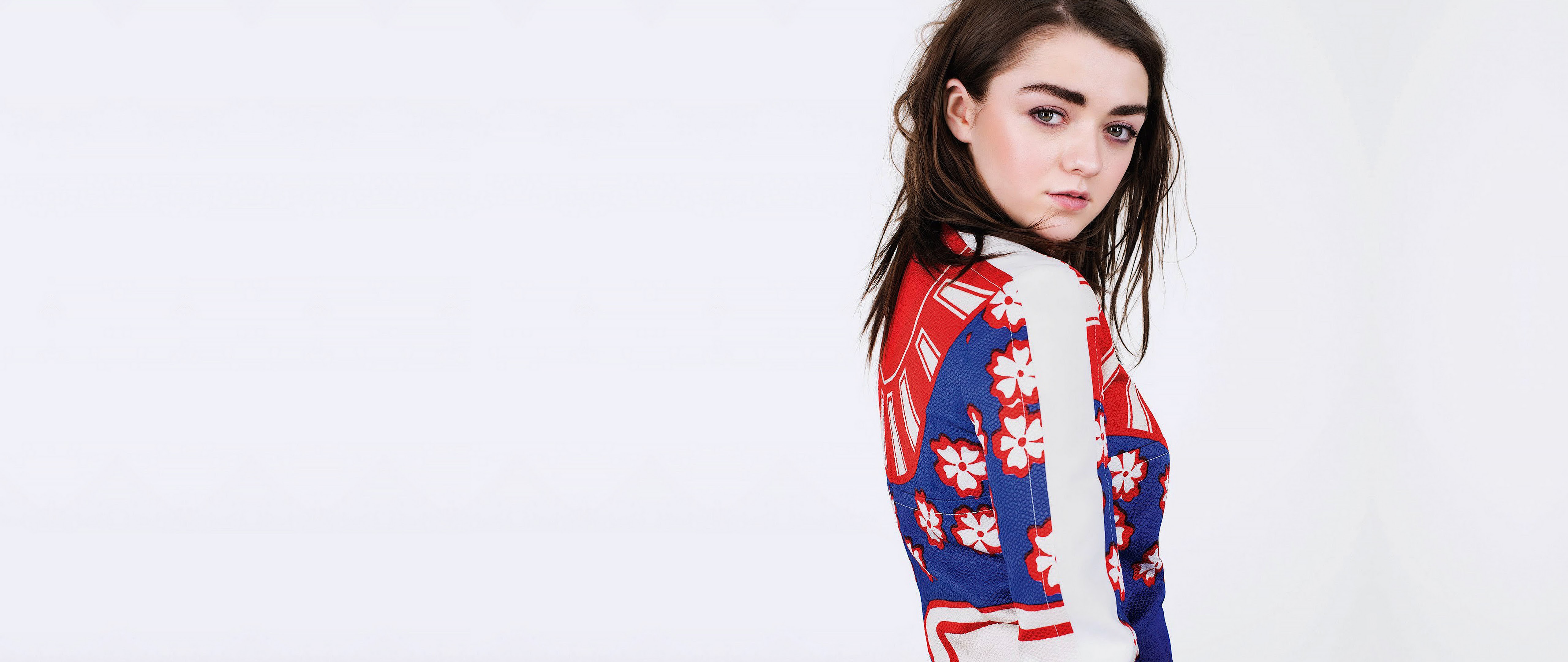 Maisie Williams Monochrome Wallpapers