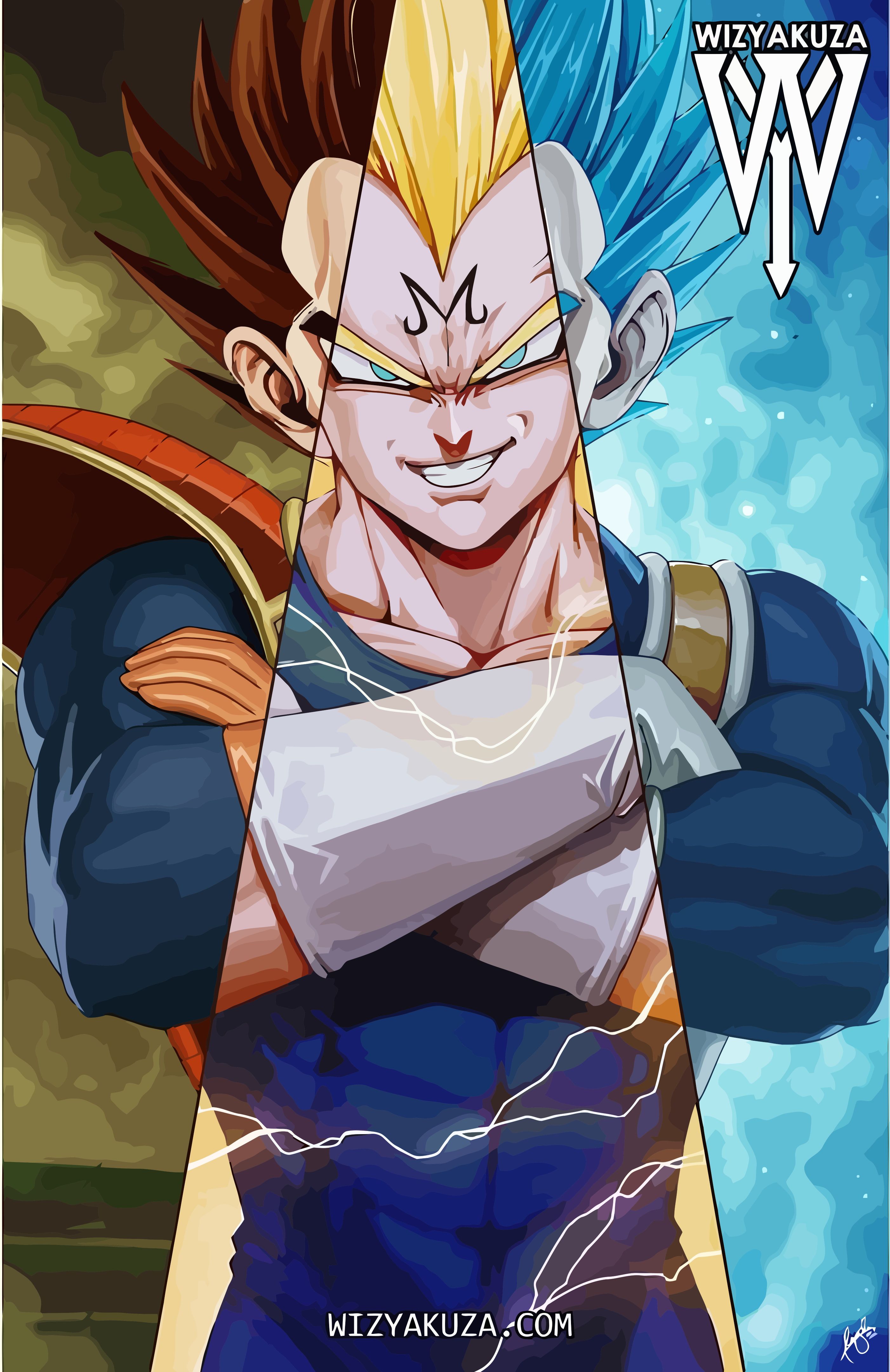 Majin Vegeta Smile Wallpapers