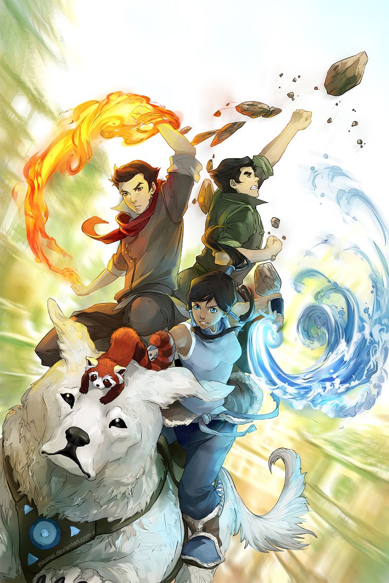 Mako Korra Avatar The Legend Of Korra Wallpapers