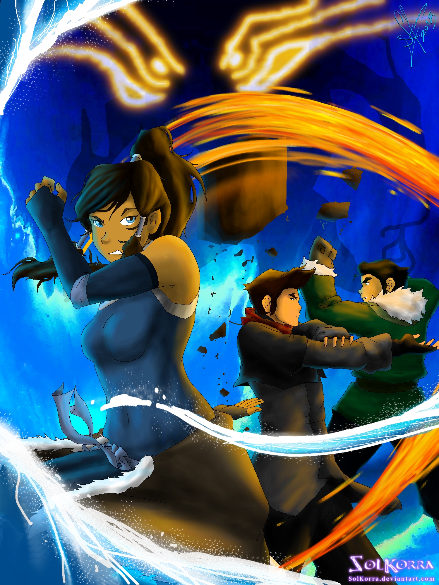 Mako Korra Avatar The Legend Of Korra Wallpapers