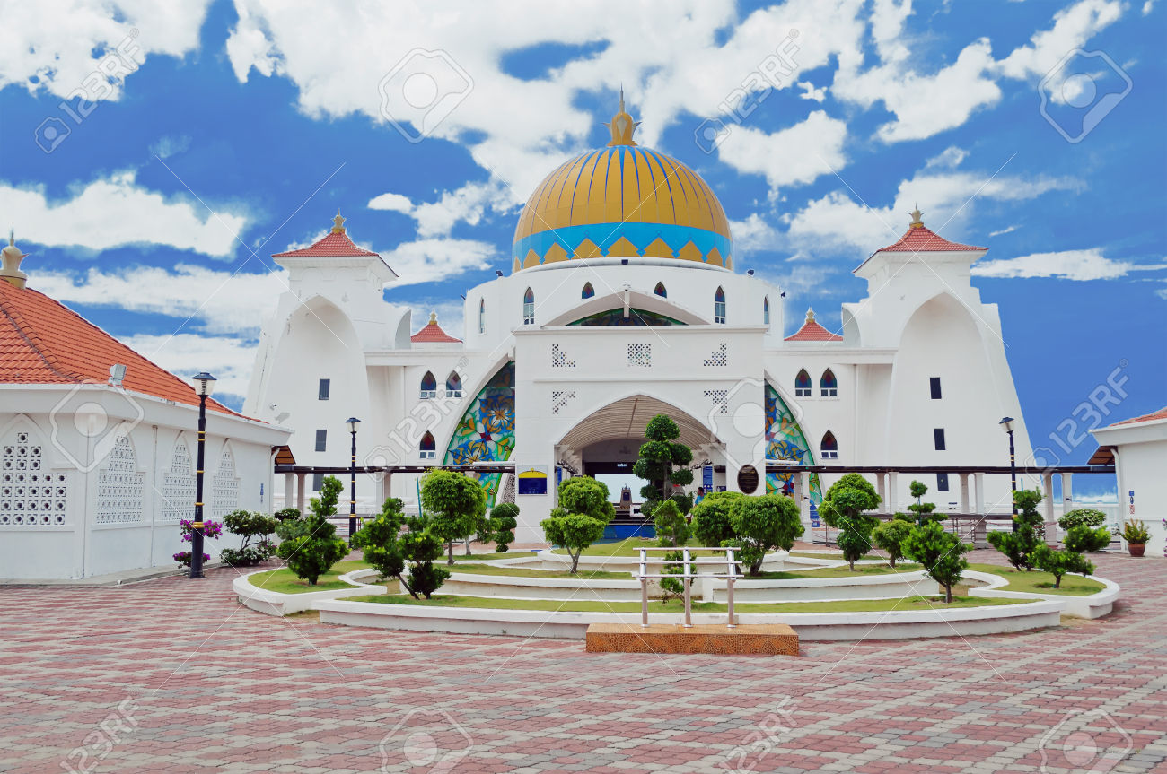 Malacca Straits Mosque Wallpapers