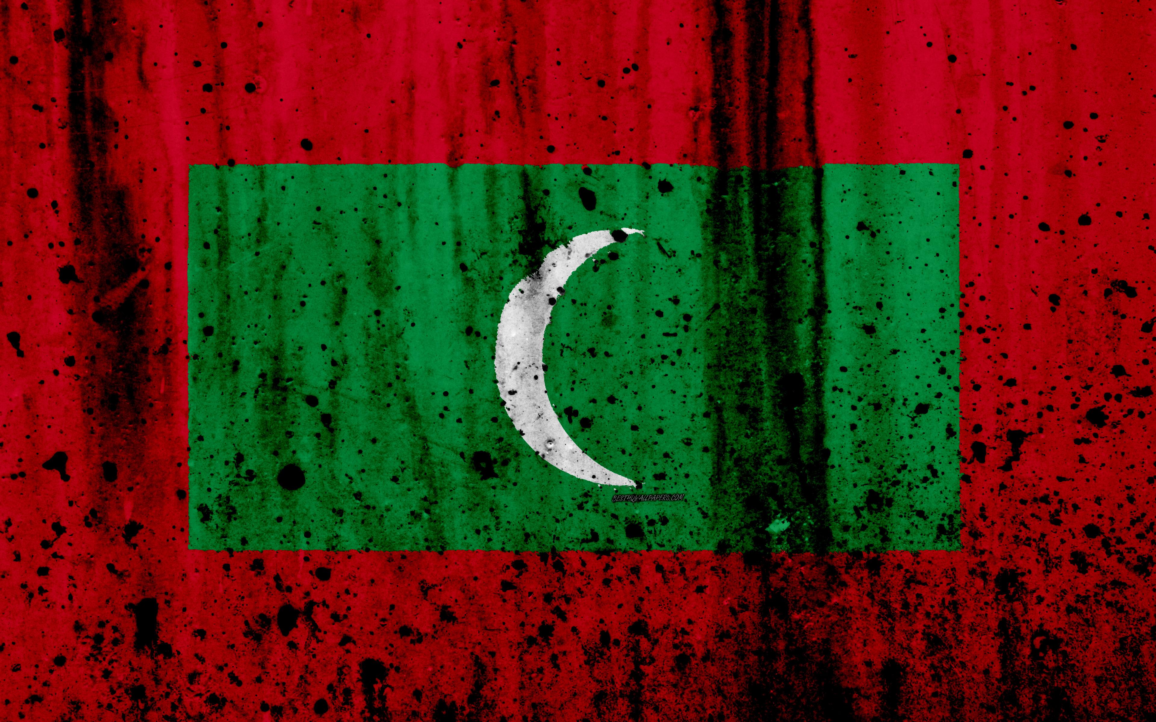 Maldives Flag Wallpapers