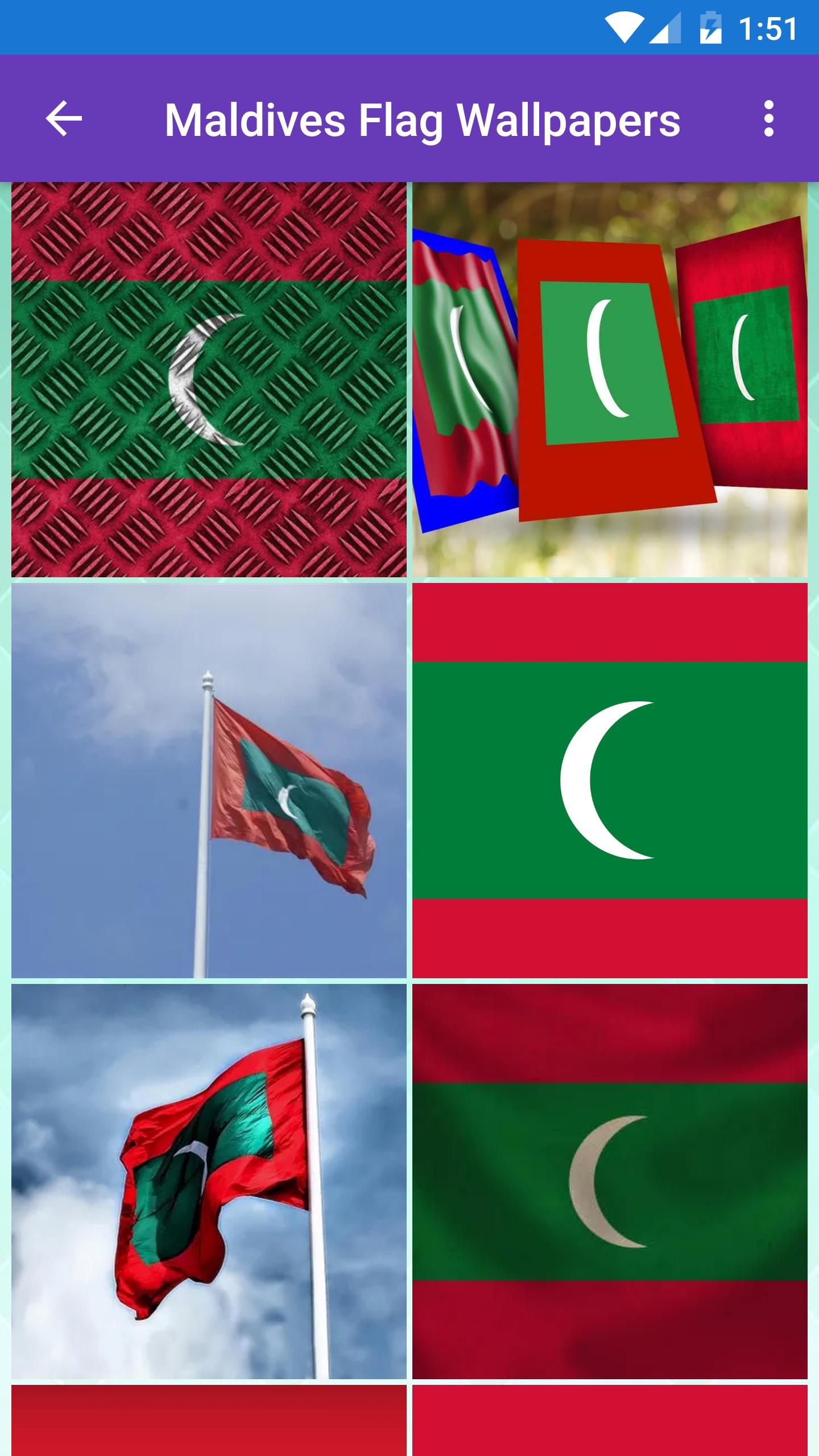 Maldives Flag Wallpapers