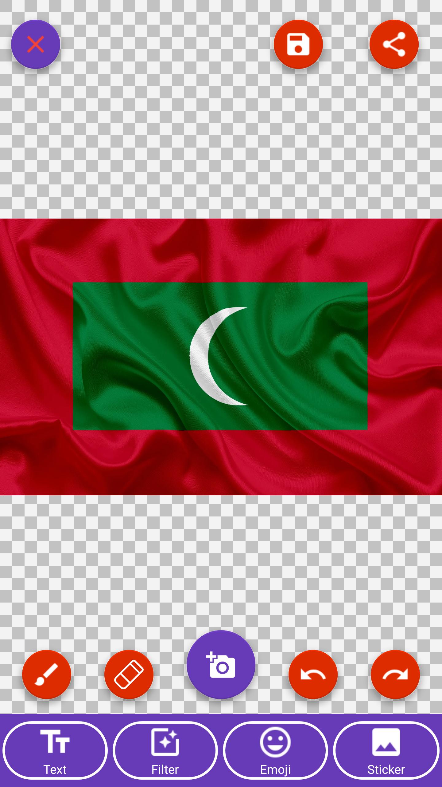 Maldives Flag Wallpapers