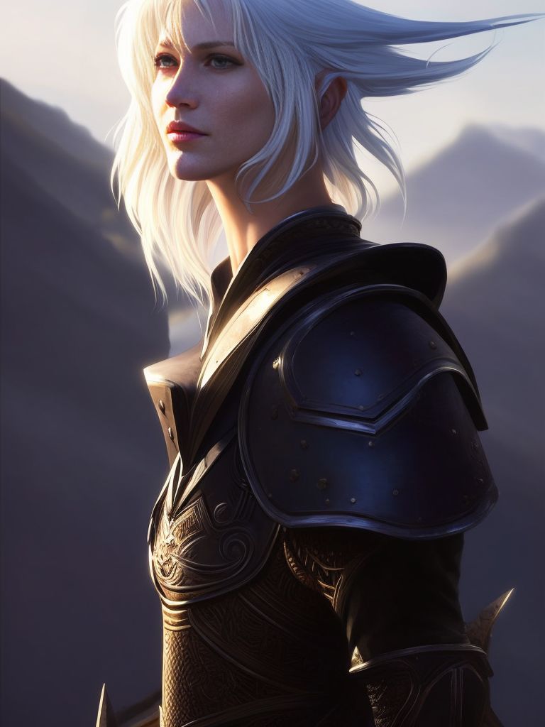 Male Elf White Hair Wallpapers