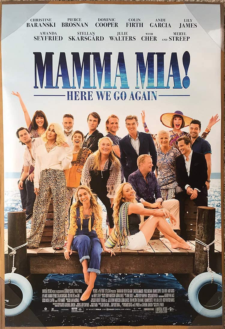 Mamma Mia Here We Go Again First Poster Wallpapers