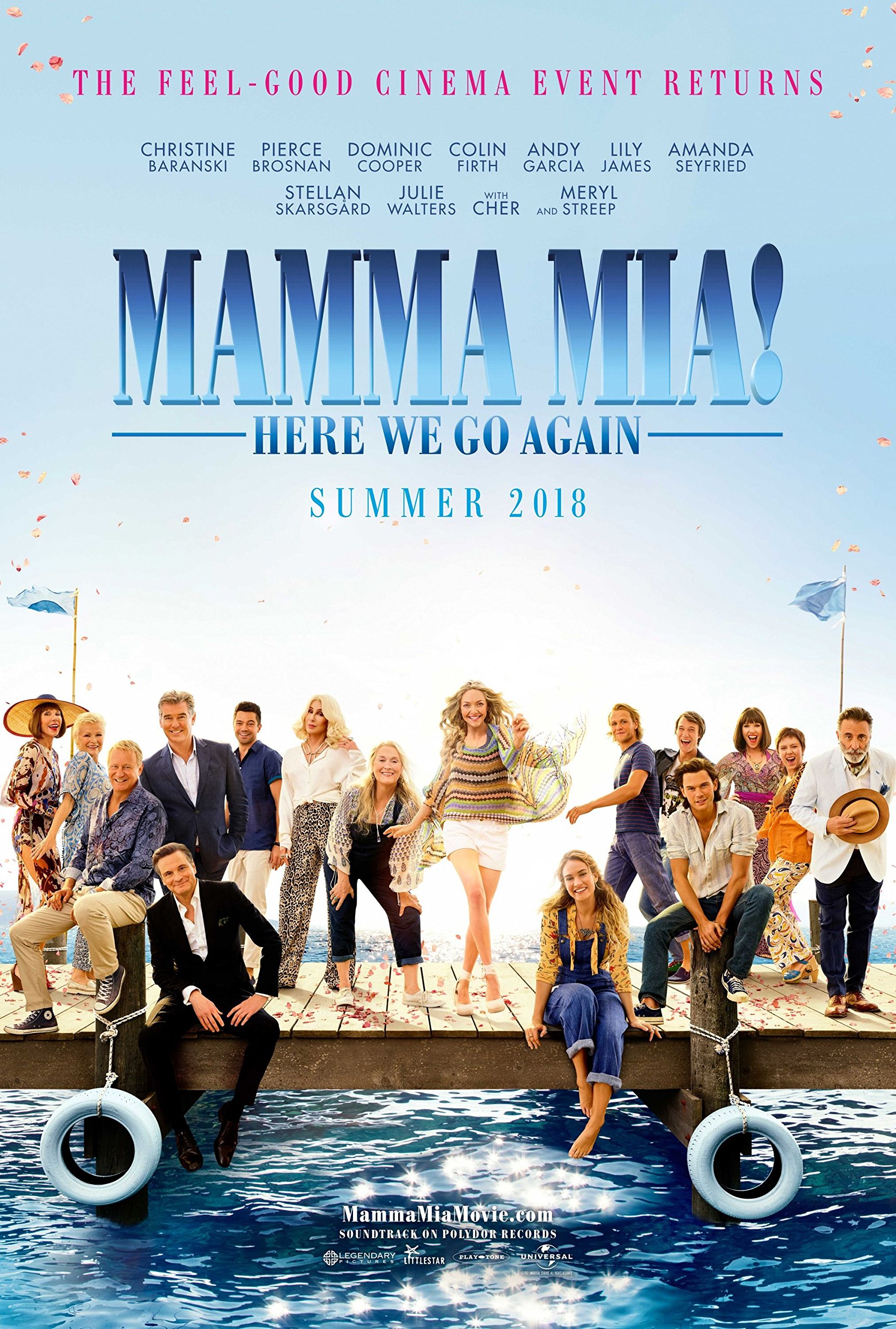 Mamma Mia Here We Go Again First Poster Wallpapers