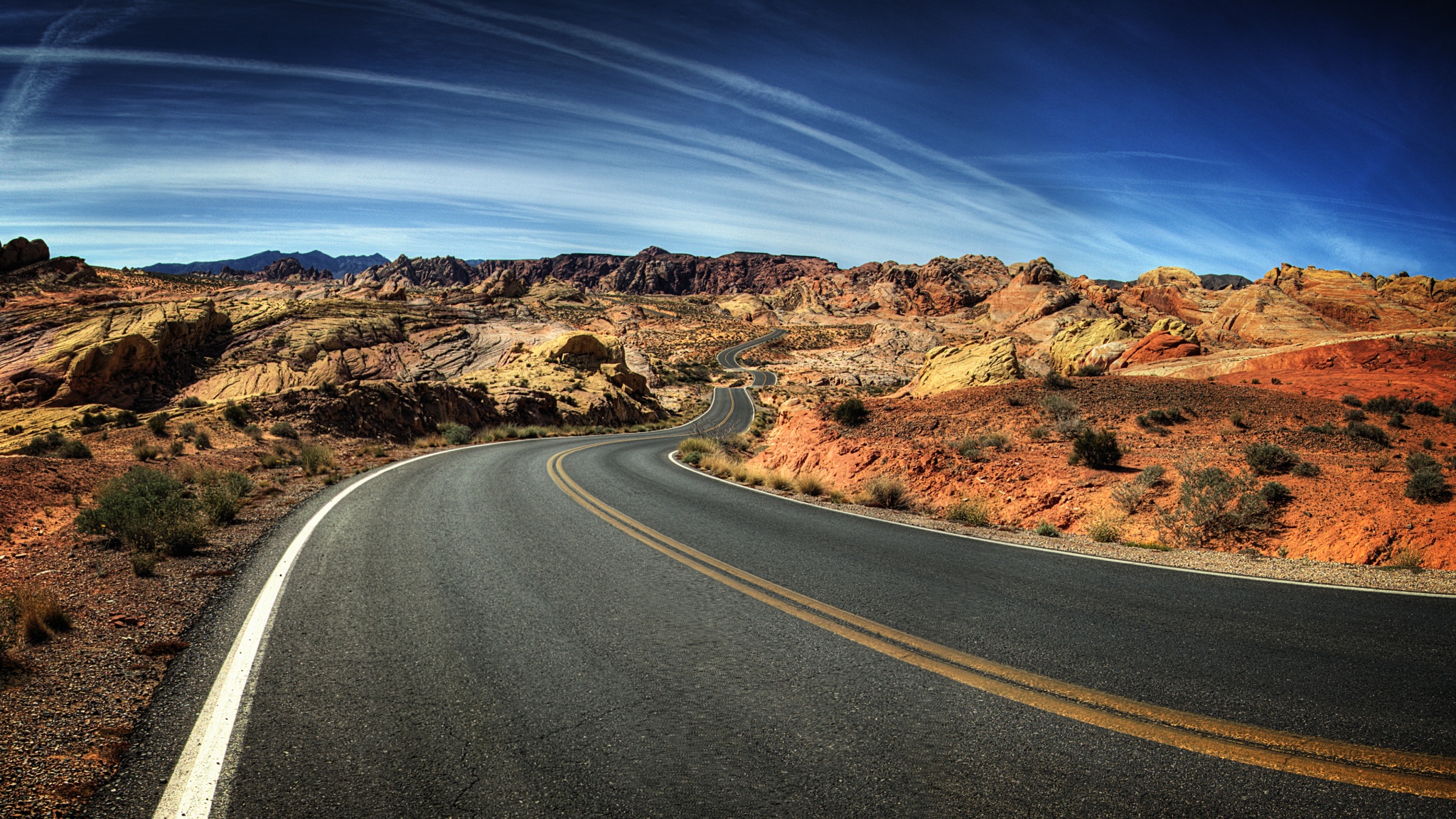 Man Made Road Wallpapers