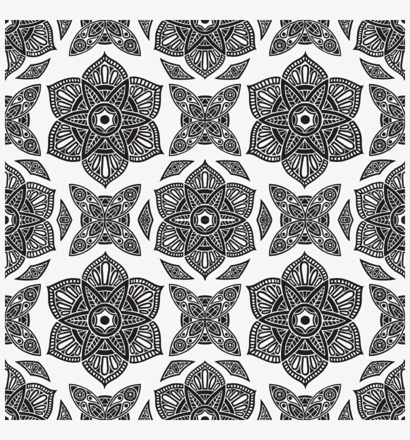 Mandala Black And White Wallpapers