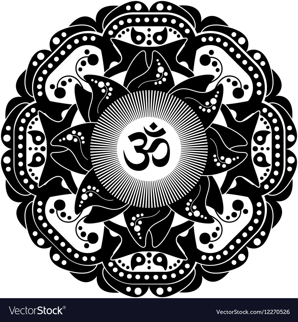 Mandala Black And White Wallpapers