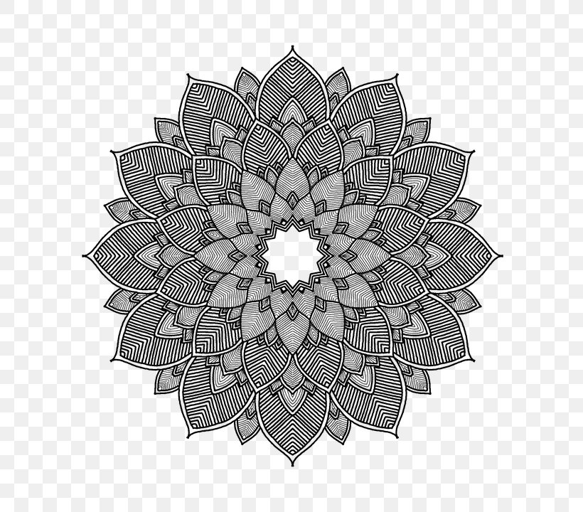 Mandala Black And White Wallpapers