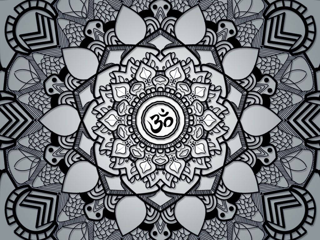 Mandala Black And White Wallpapers