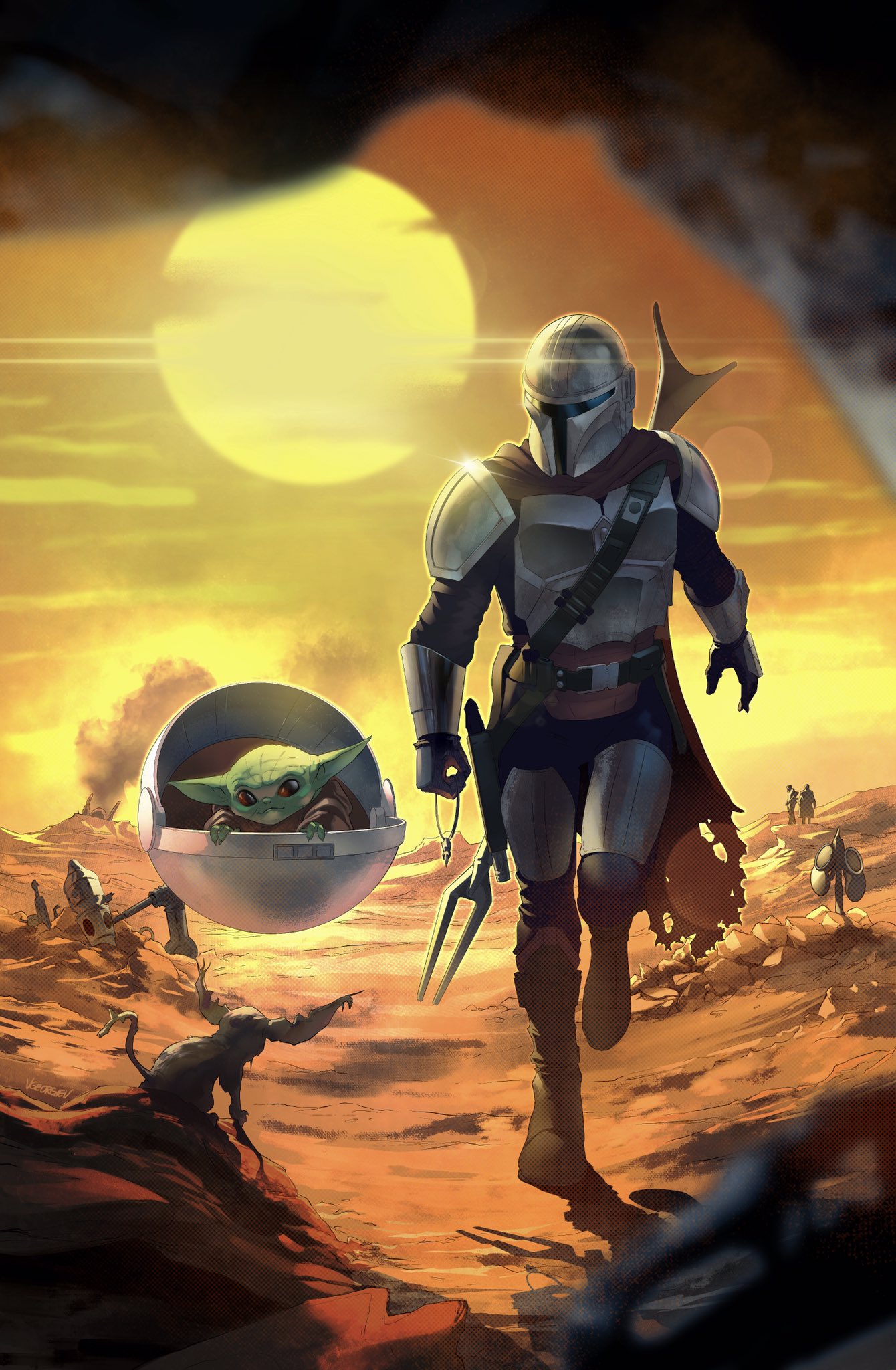 Mandalorian 2020 Fanart Wallpapers