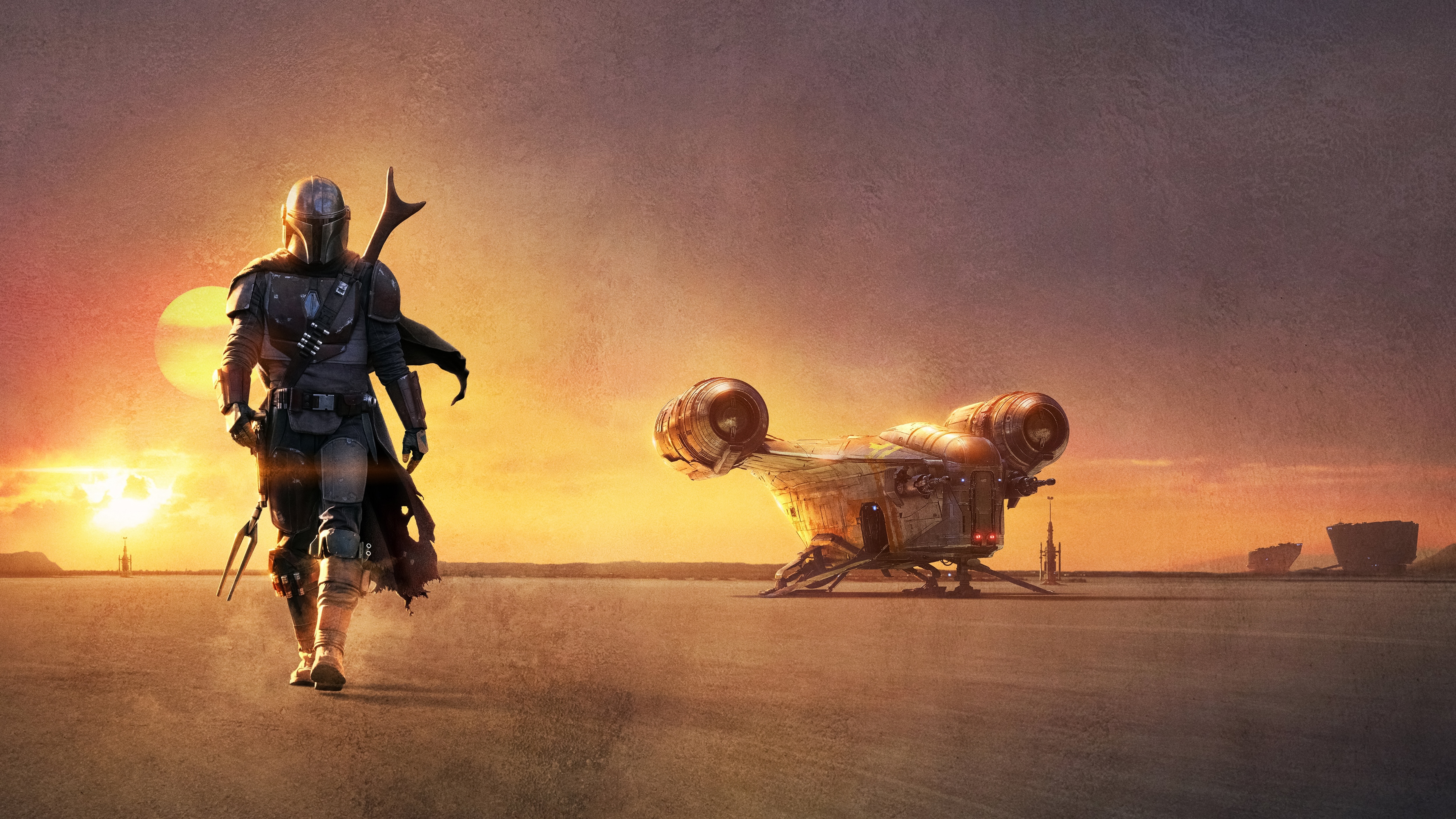 Mandalorian 4K Key Art Wallpapers