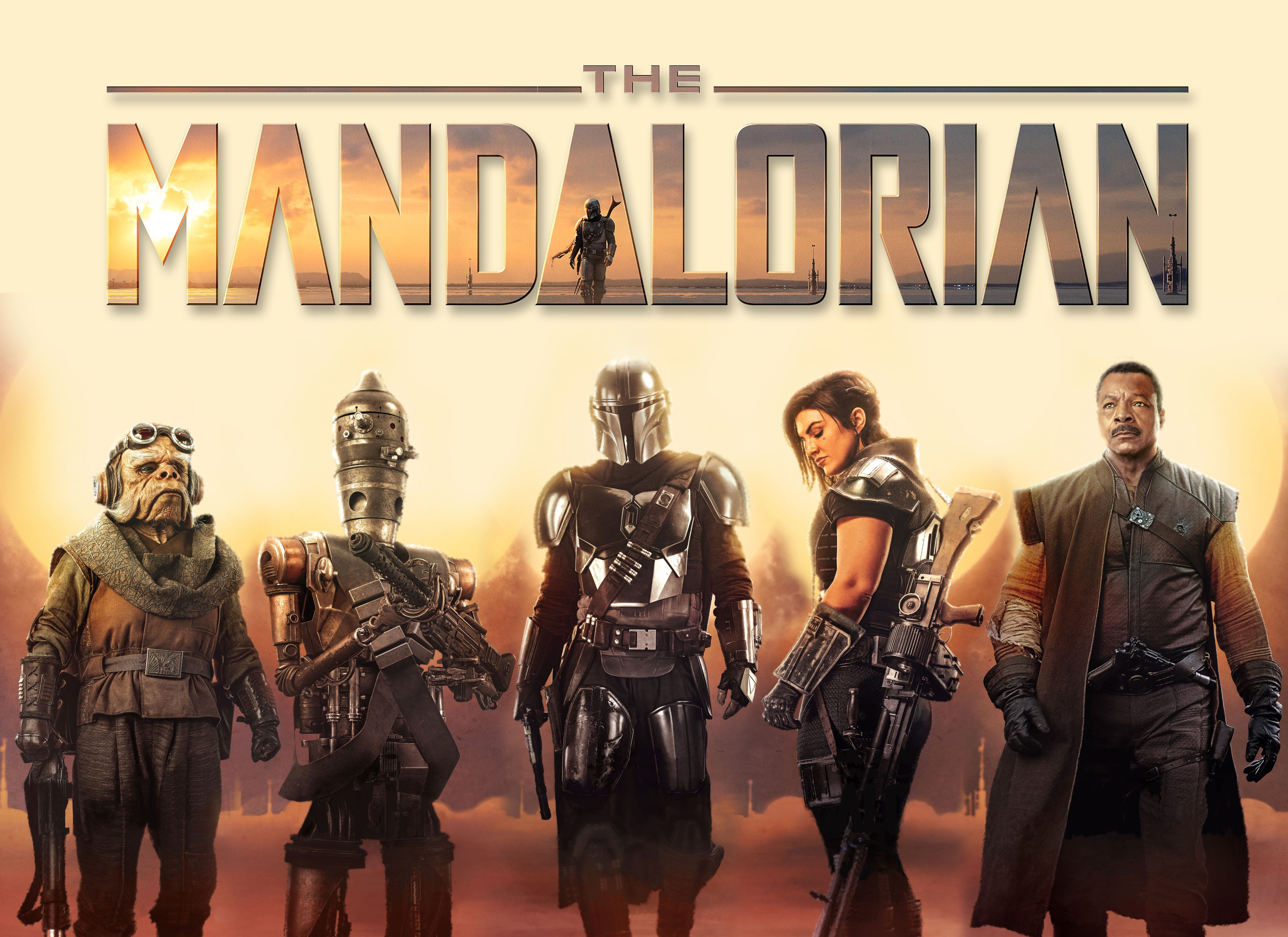 Mandalorian All Character Poster Wallpapers