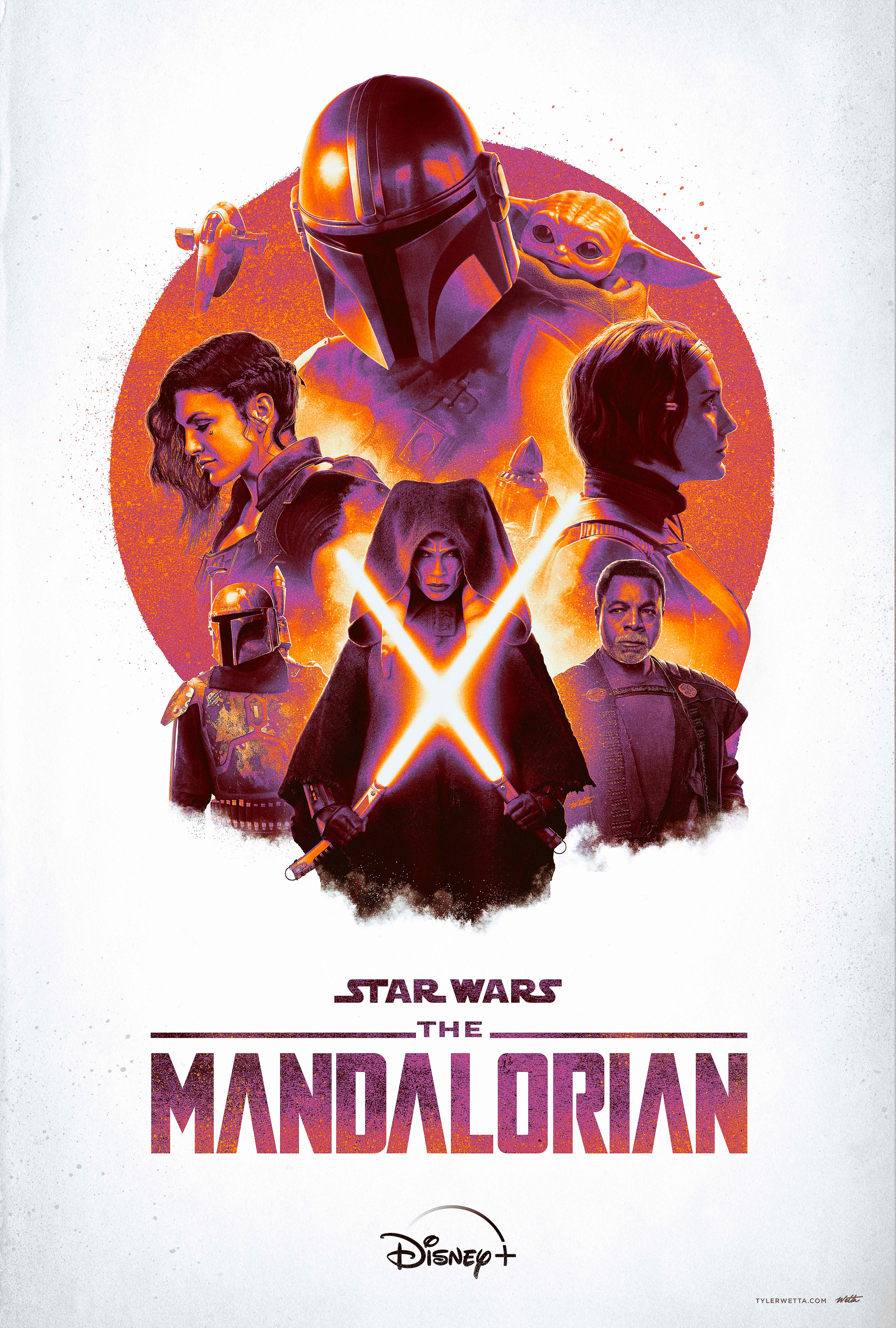 Mandalorian All Character Poster Wallpapers