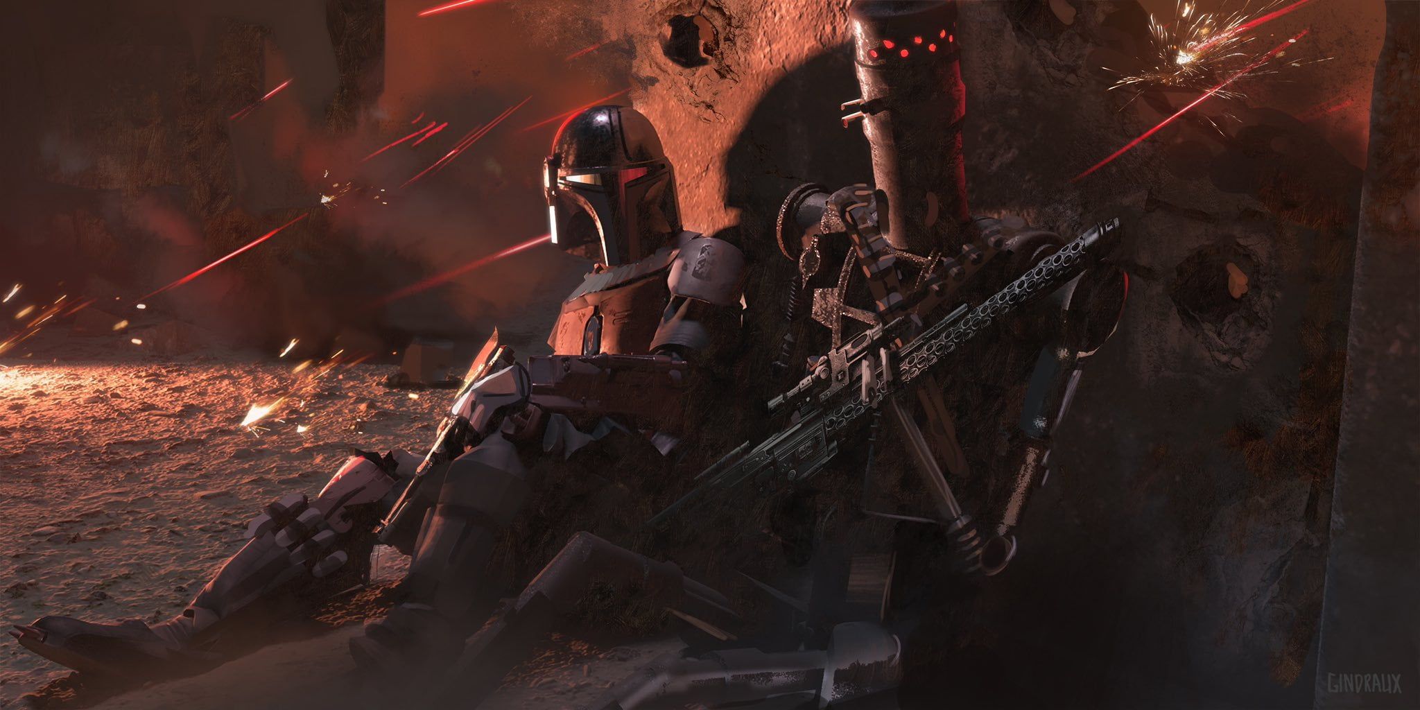 Mandalorian Concept Art Wallpapers