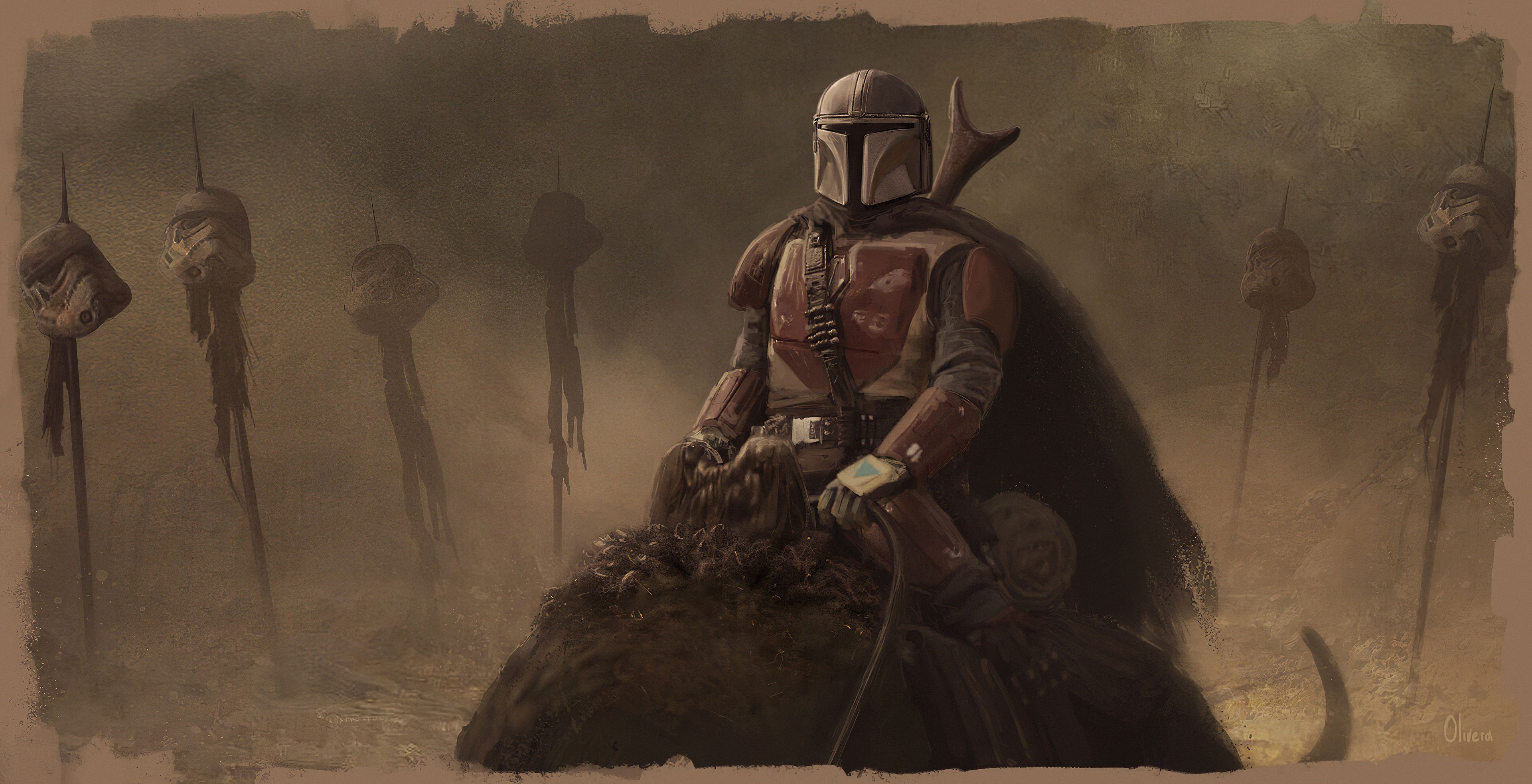 Mandalorian Hd Digital Art Wallpapers