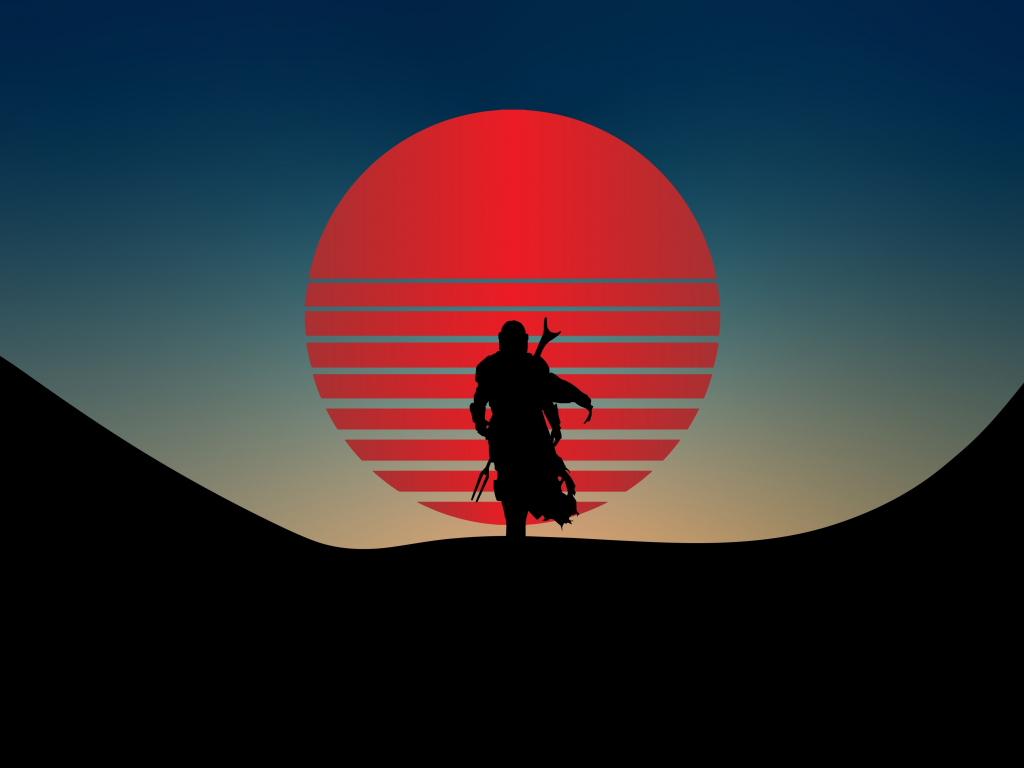 Mandalorian Minimal Fanart Wallpapers