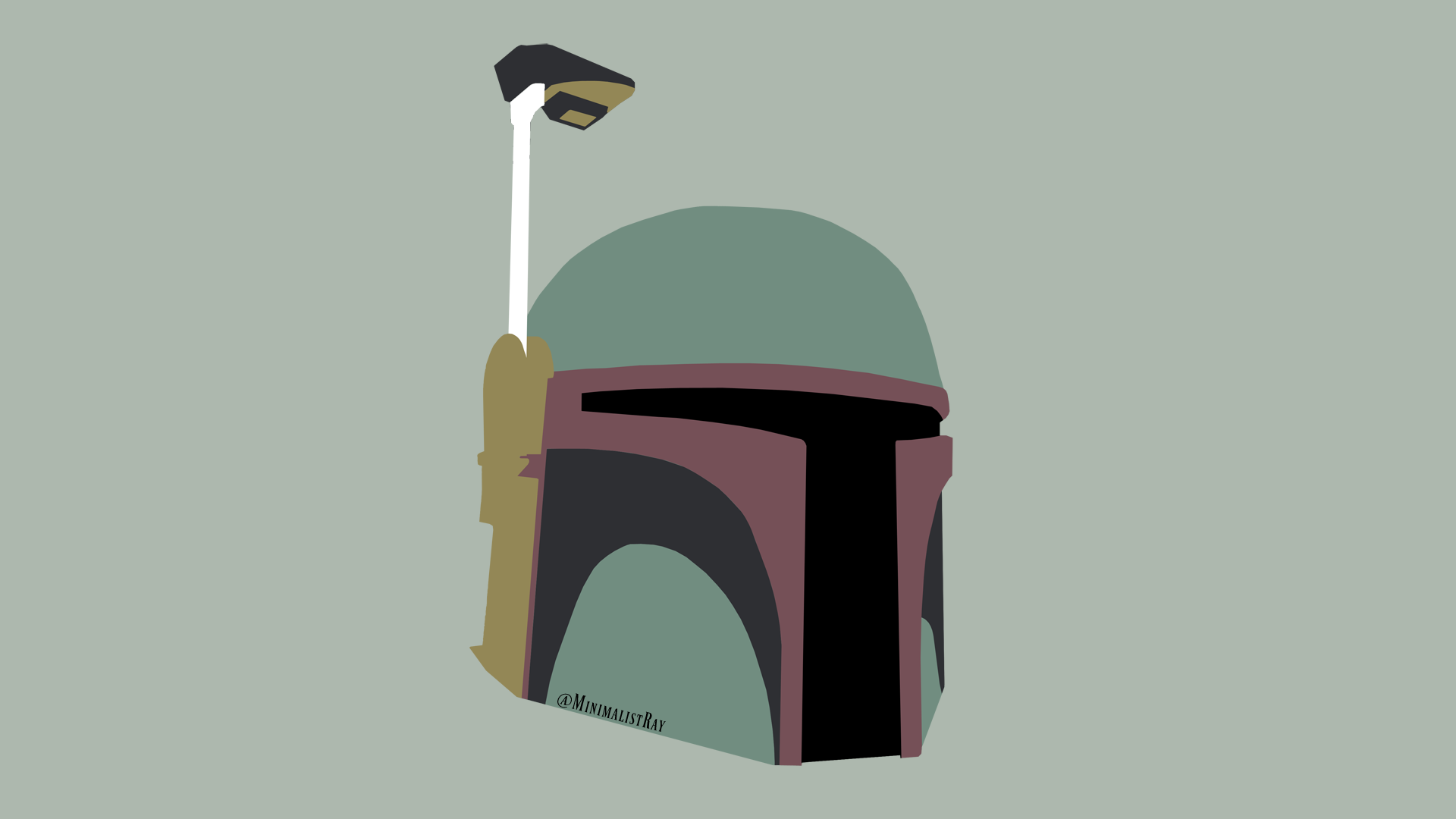 Mandalorian Minimalism Wallpapers