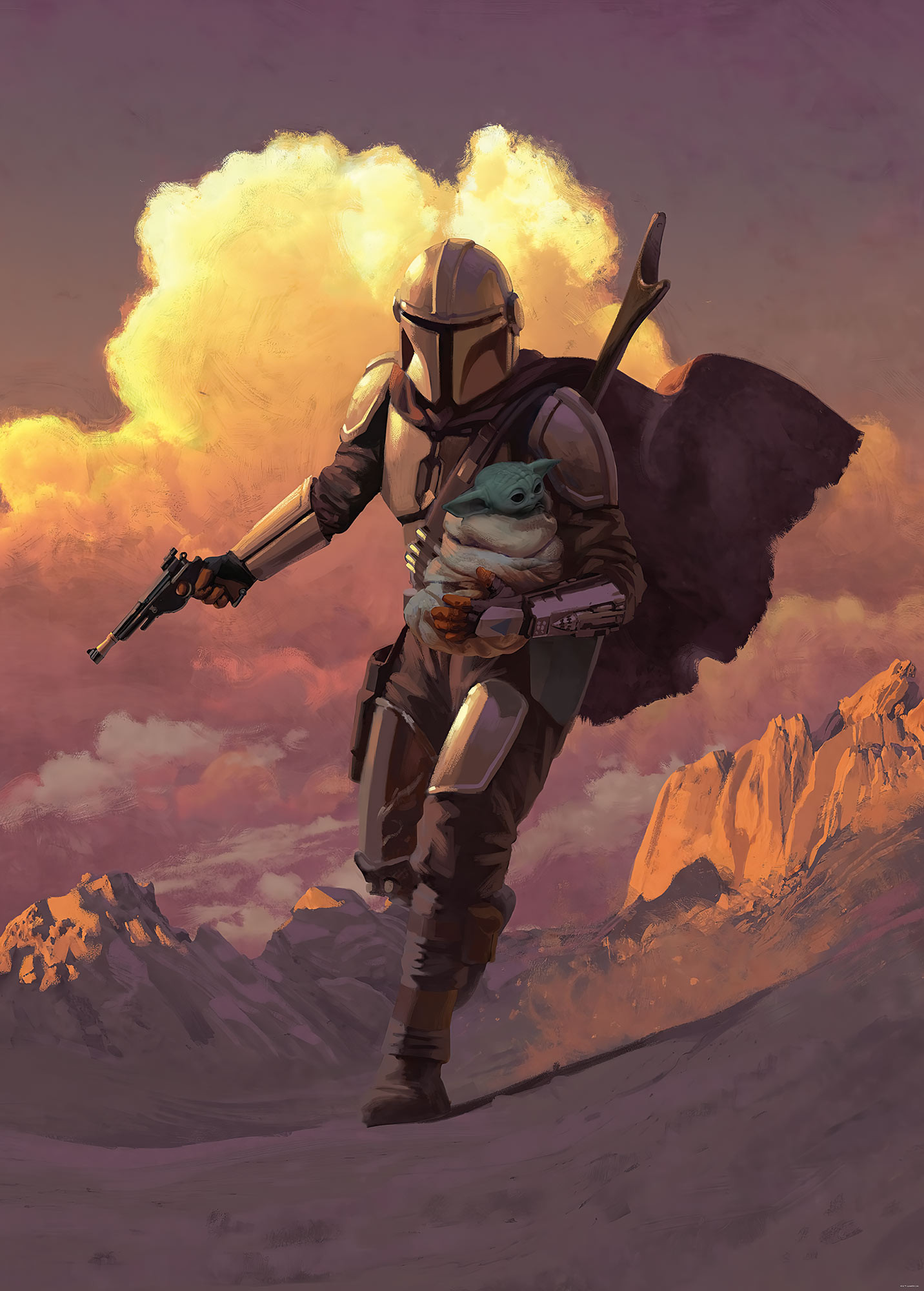 Mandalorian Stormtrooper Fighting Wallpapers