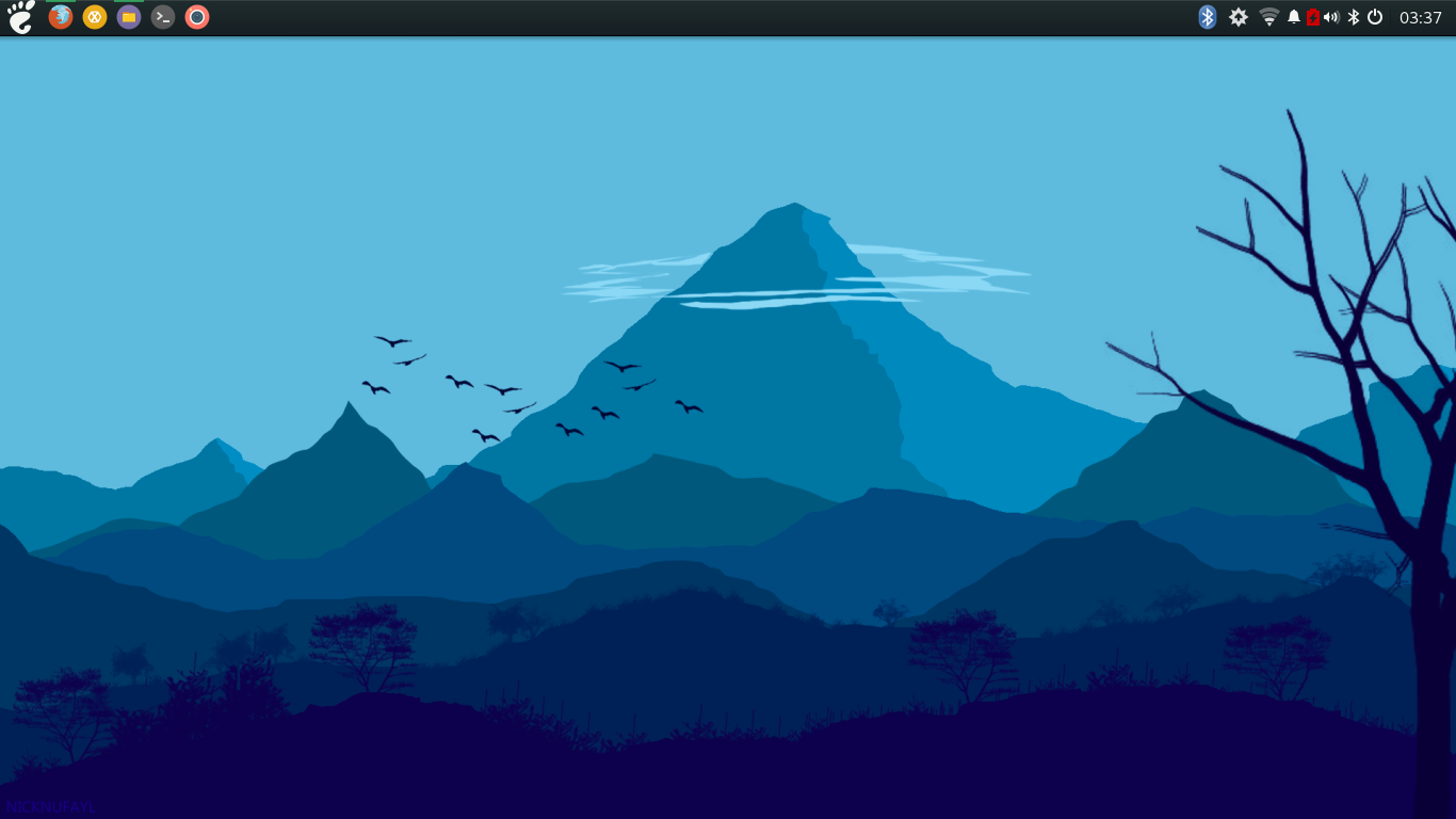 Manjaro Budgie Linux Minimalist Wallpapers