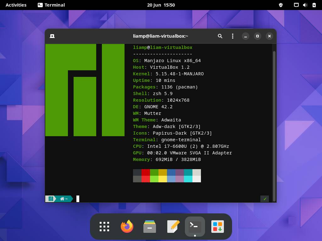 Manjaro Budgie Linux Minimalist Wallpapers