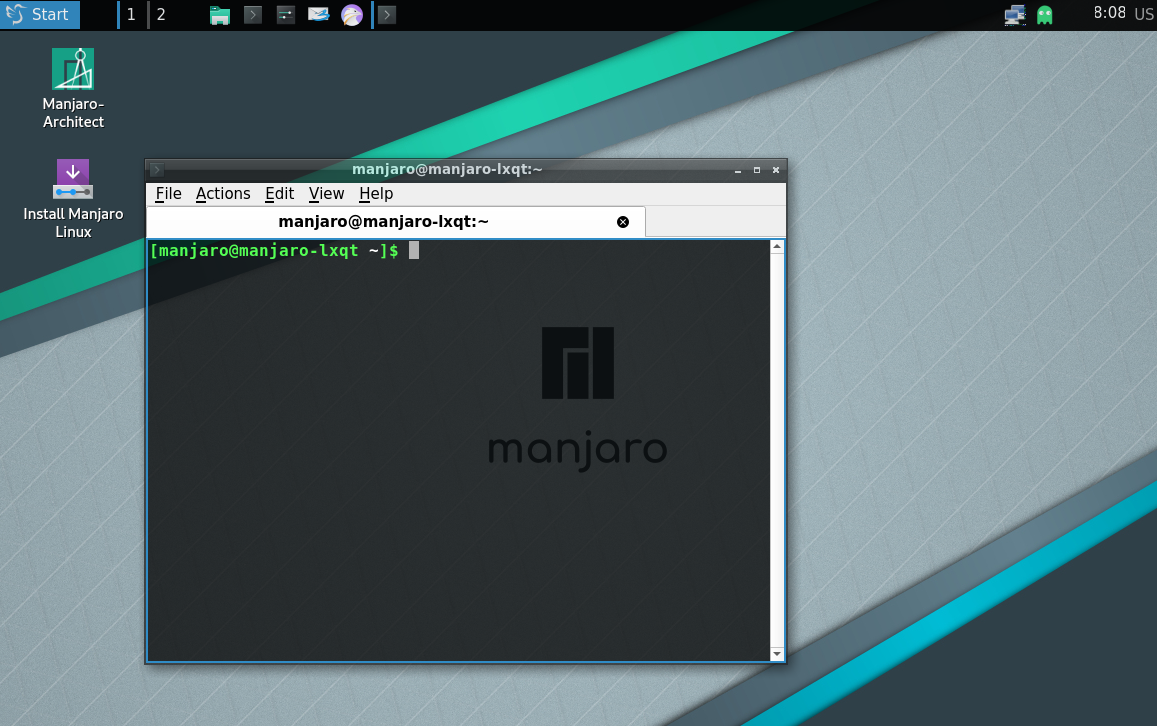 Включи решение. LXQT манжаро. Manjaro Linux Architect. Manjaro LXDE. LX qt.