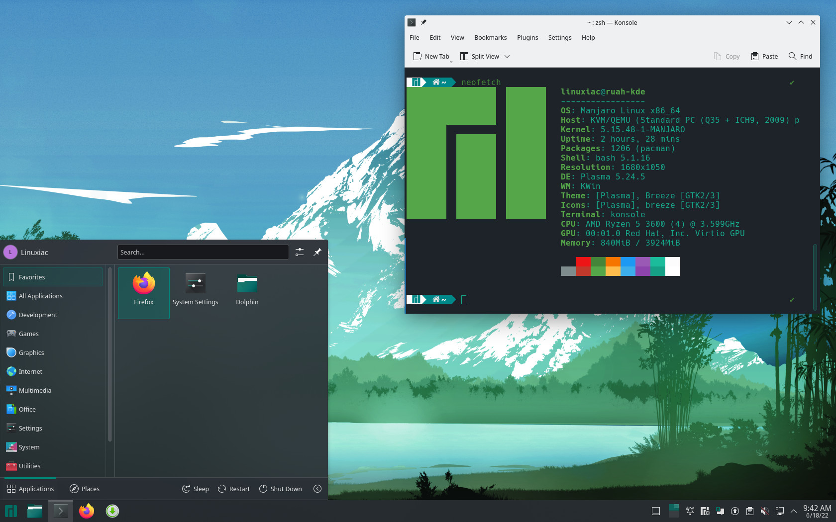 Manjaro Budgie Linux Minimalist Wallpapers