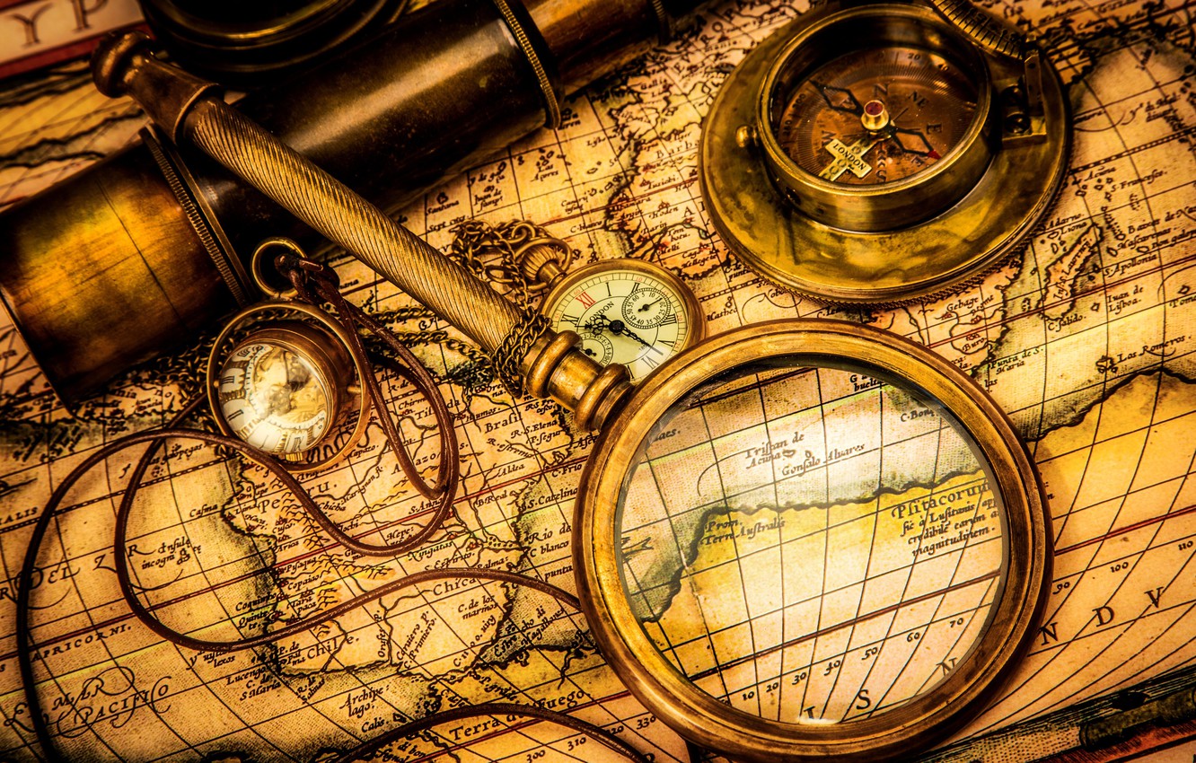 Map And Compass Photography Wallpapers