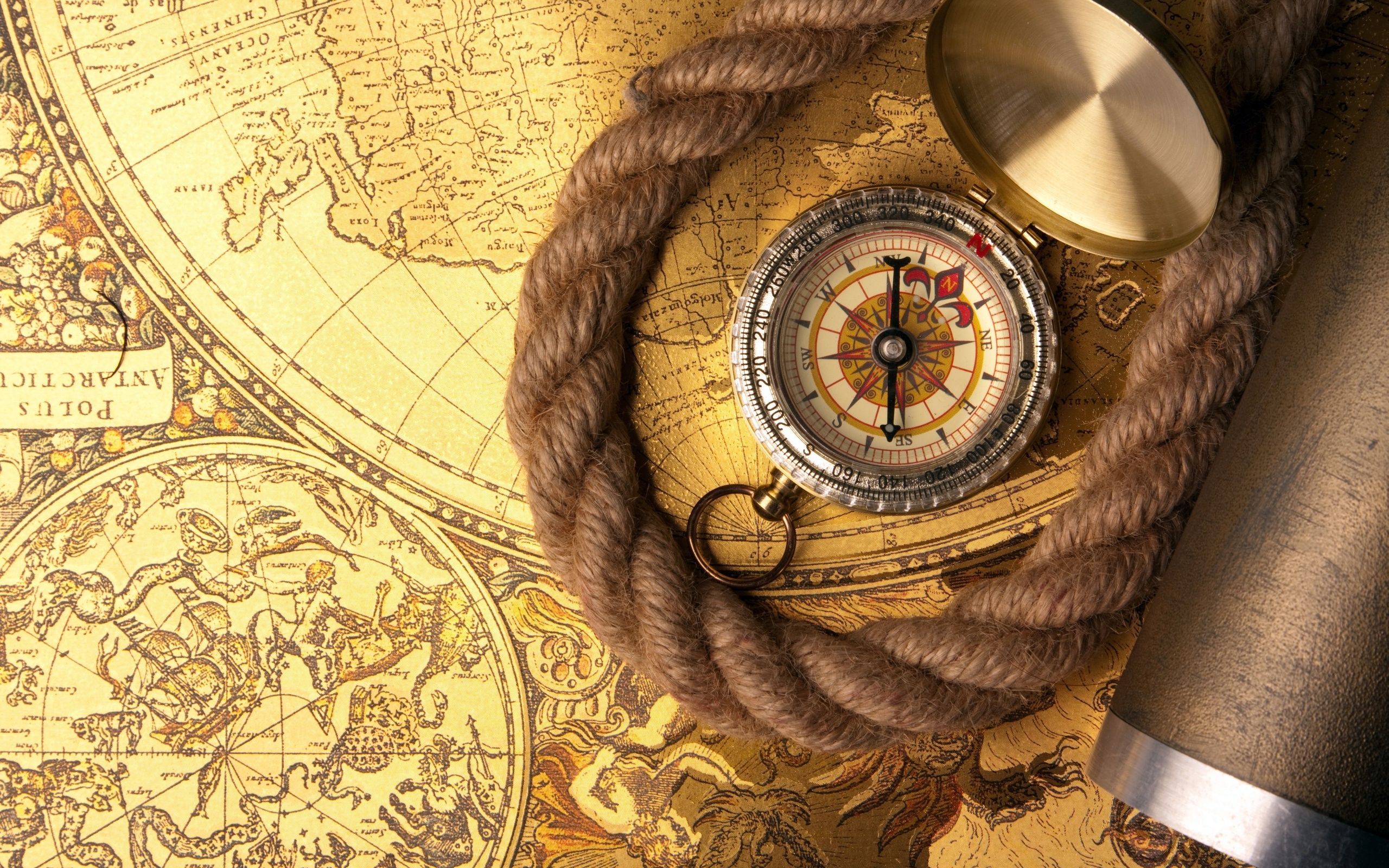 Map And Compass Photography Wallpapers