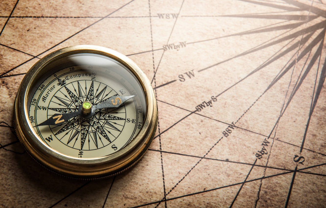 Map And Compass Photography Wallpapers