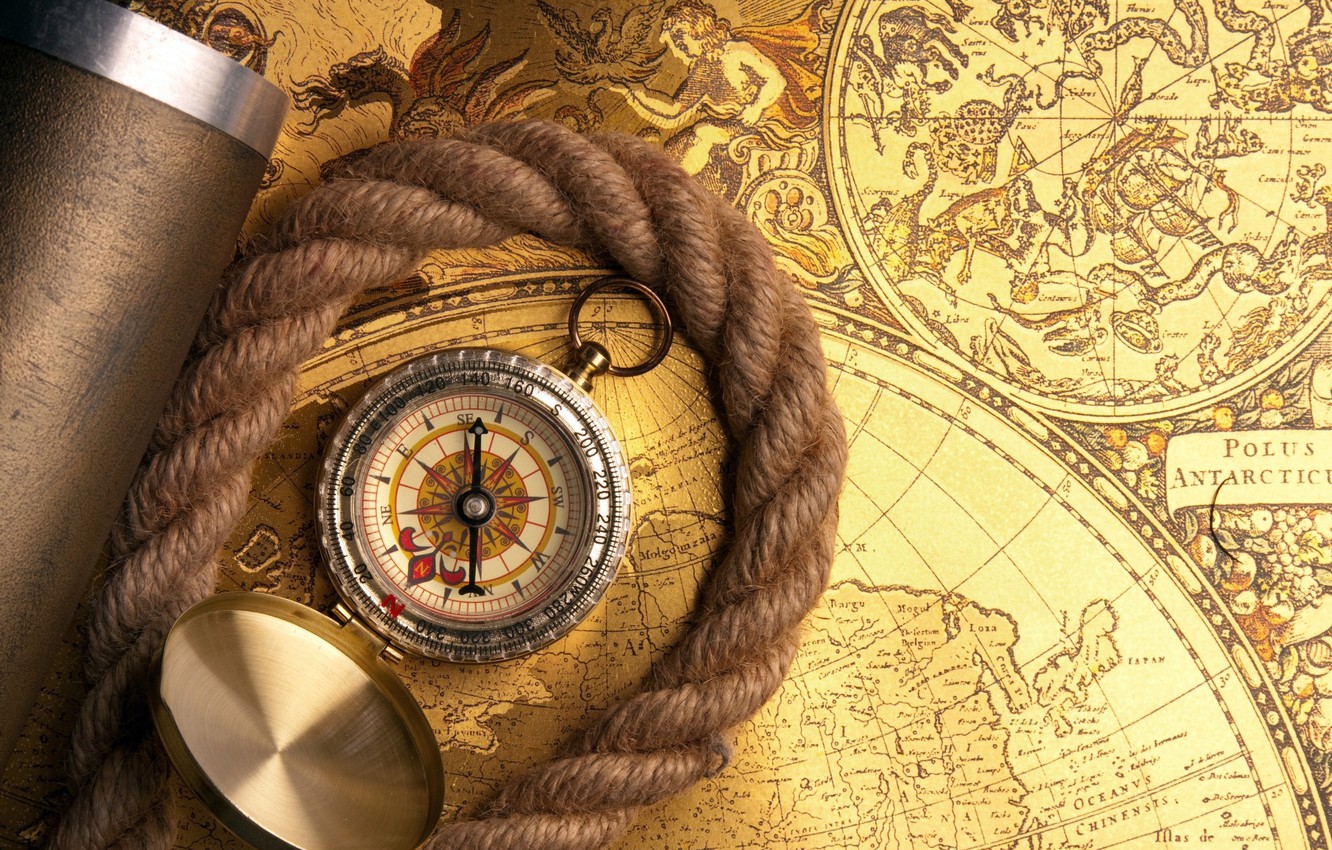 Map And Compass Photography Wallpapers