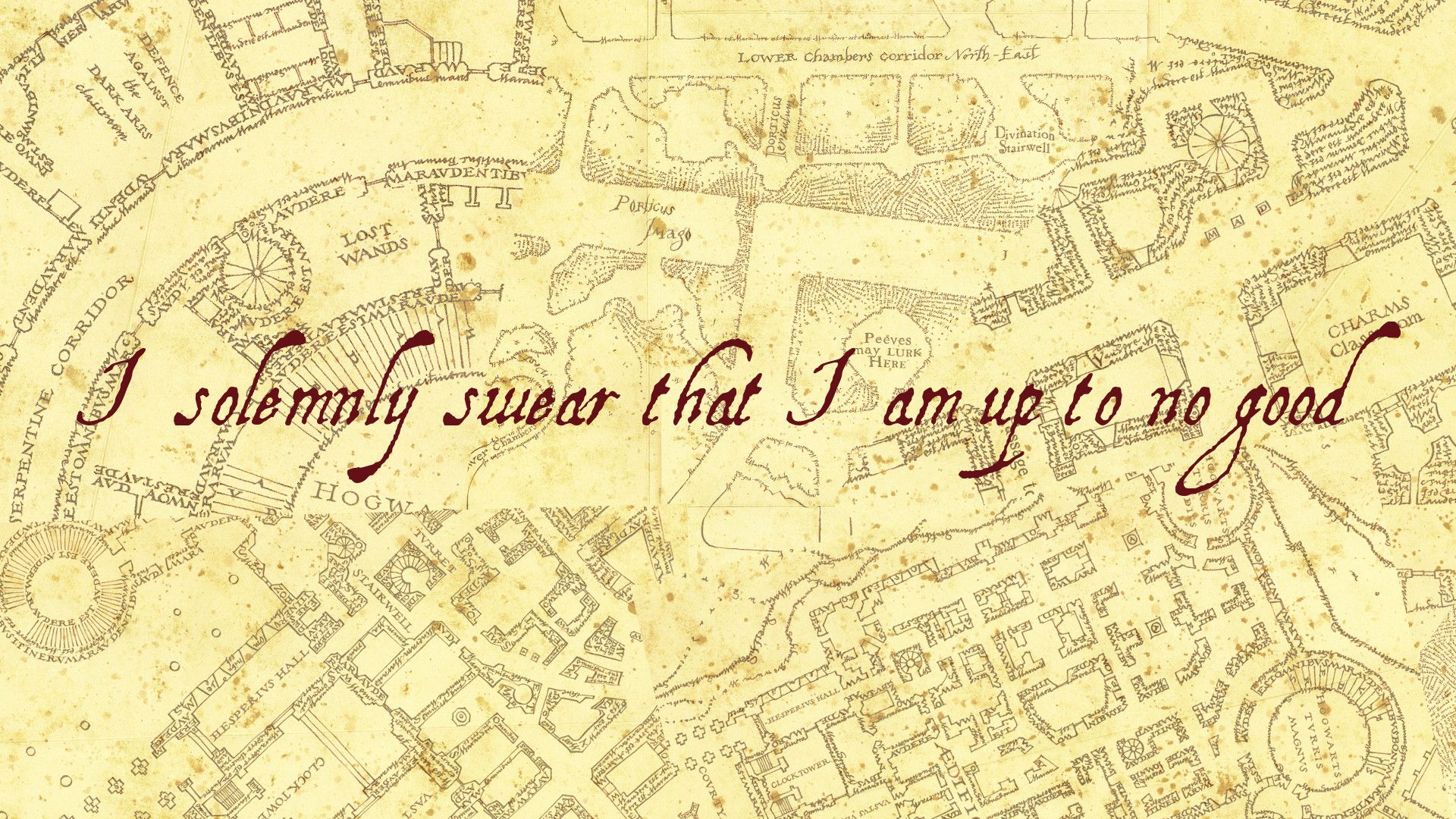 Marauders Map Svg Wallpapers