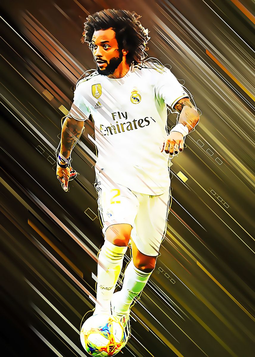 Marcelo Vieira Art Real Madrid Wallpapers