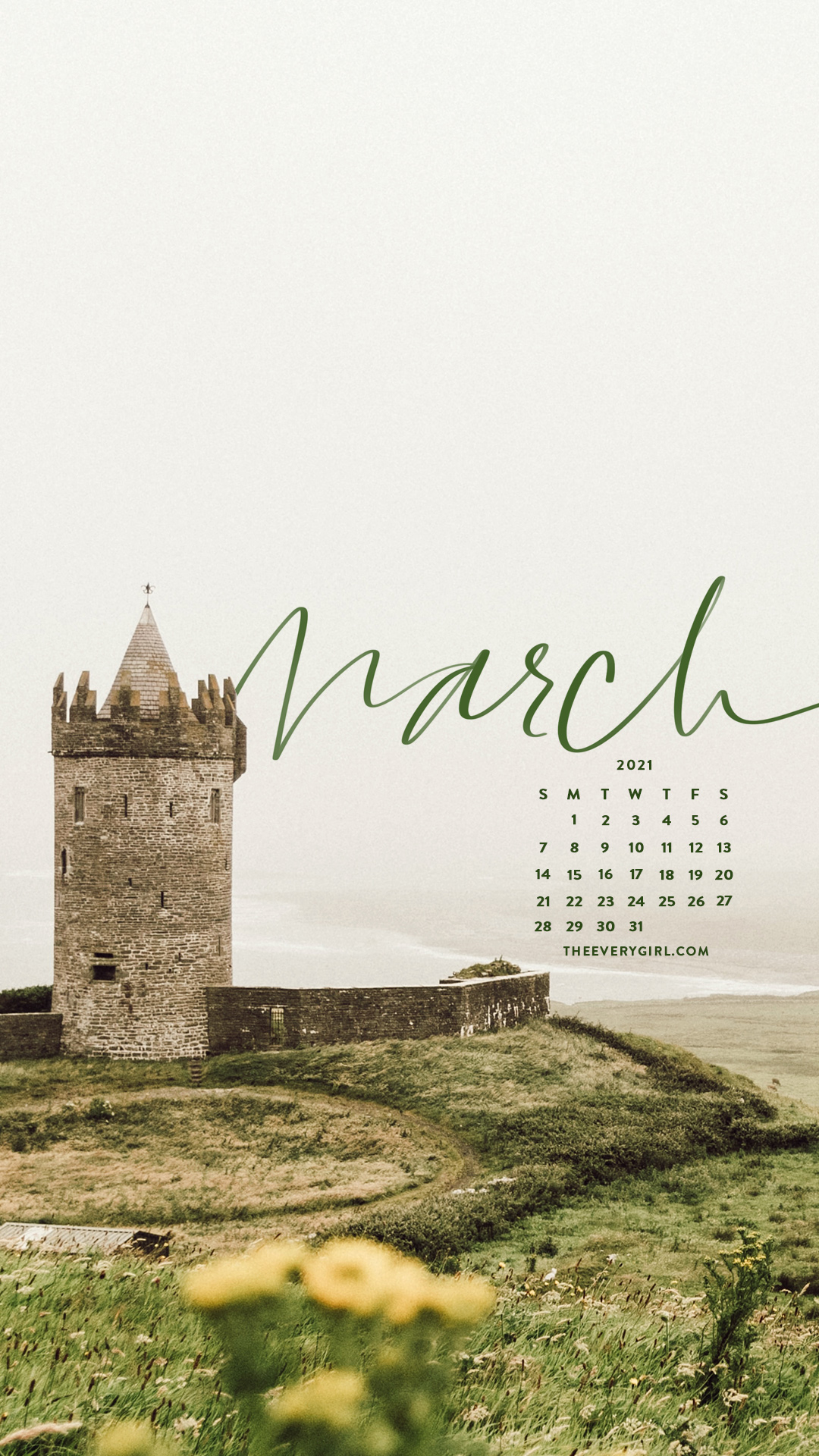 March 2021 Calendar Wallpapers